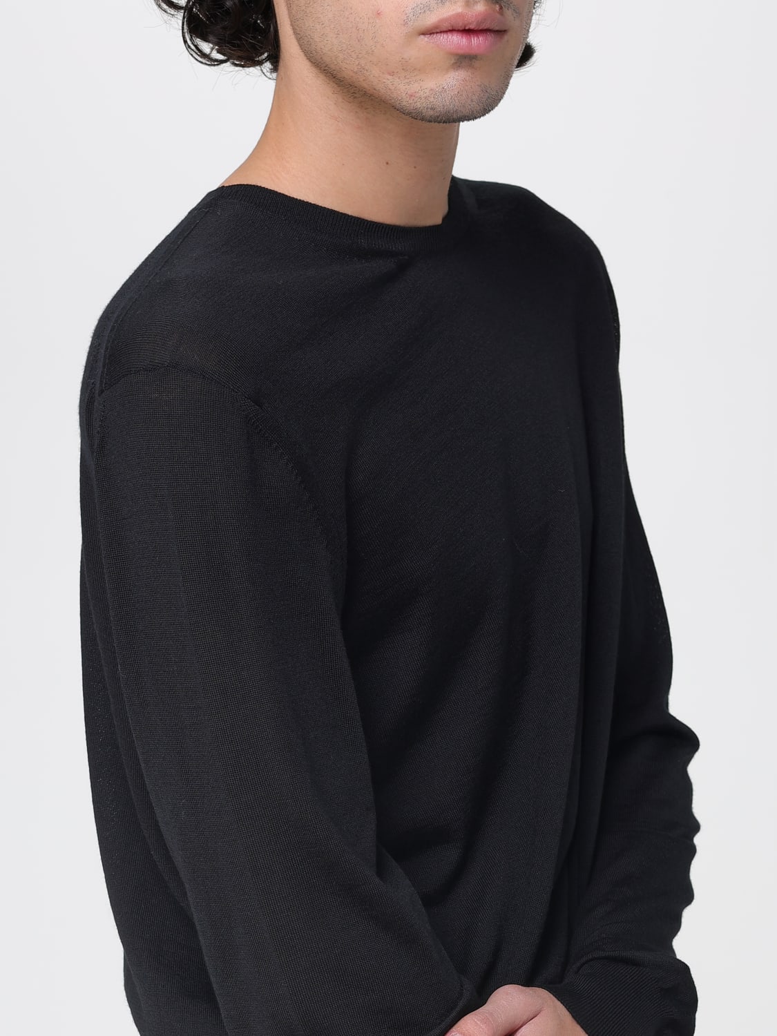 SAINT LAURENT SWEATER: Sweatshirt men Saint Laurent, Black - Img 5