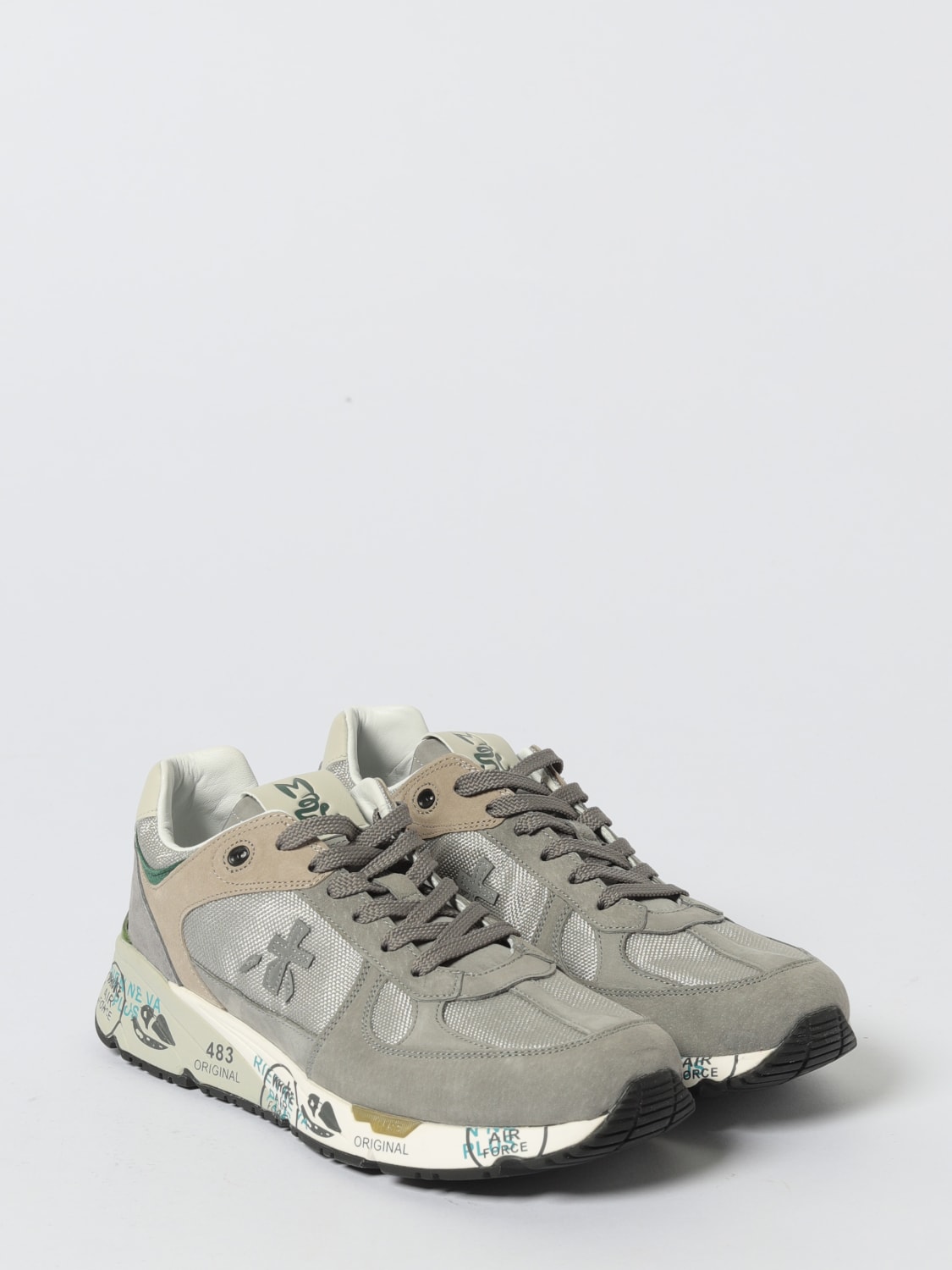 PREMIATA SNEAKERS: Sneakers herren Premiata, Grau - Img 2
