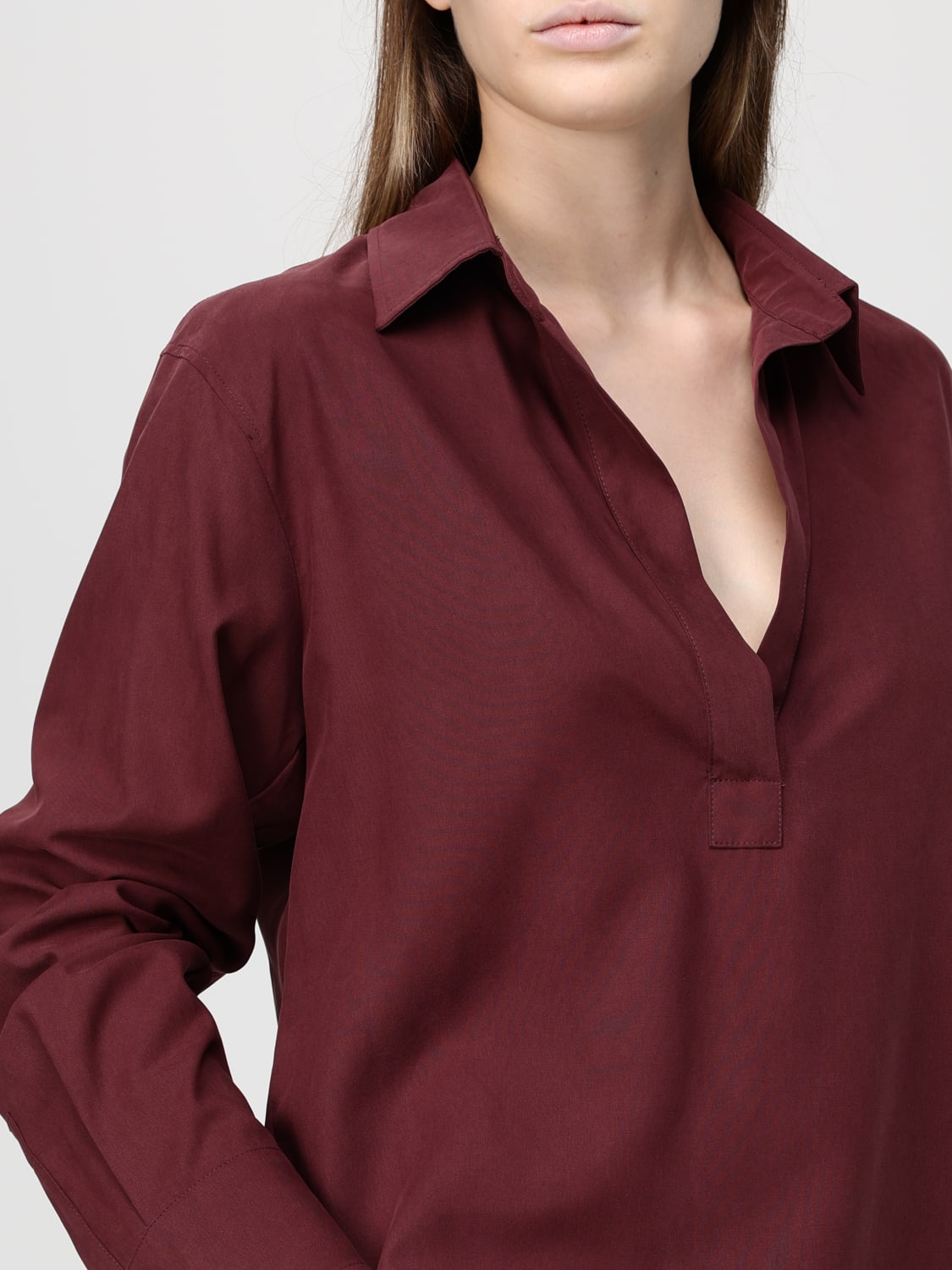 MAX MARA TOP: Shirt woman Max Mara, Red - Img 5
