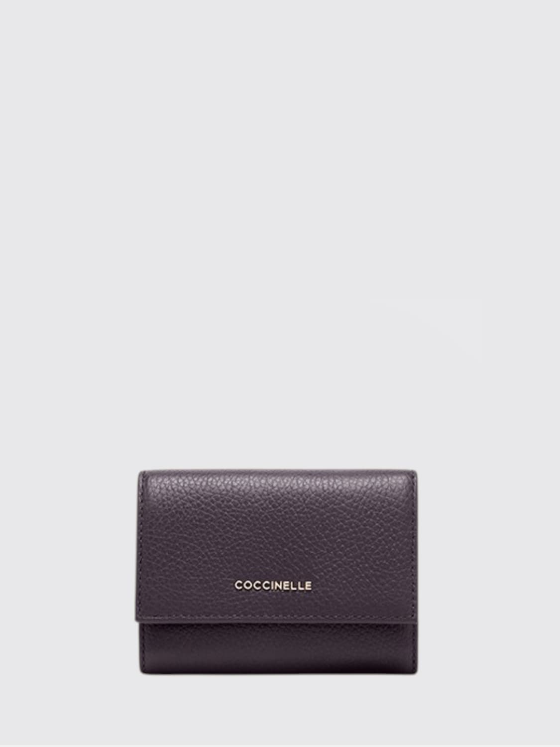 COCCINELLE WALLET: Wallet woman Coccinelle, Plum - Img 1