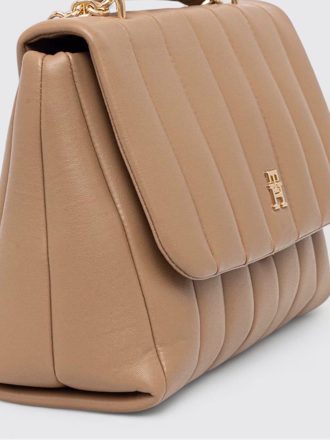 TOMMY HILFIGER SHOULDER BAG: Handbag woman Tommy Hilfiger, Beige - Img 3