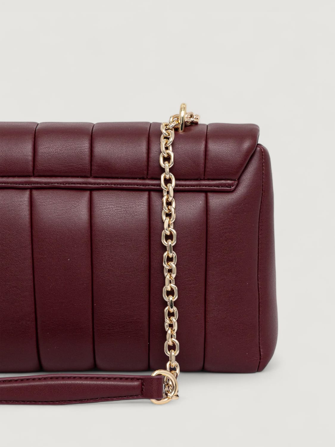 TOMMY HILFIGER SCHULTERTASCHE: Handtasche damen Tommy Hilfiger, Burgunderrot - Img 3