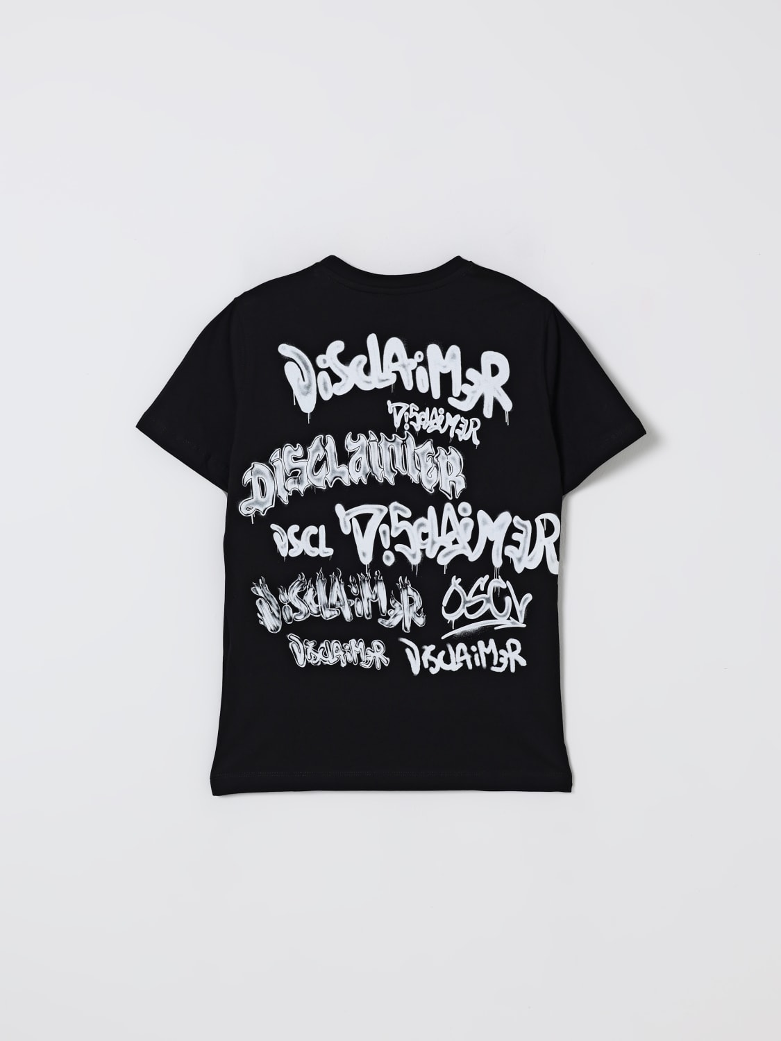 DISCLAIMER T-SHIRT: Sweater kids Disclaimer, Black - Img 2