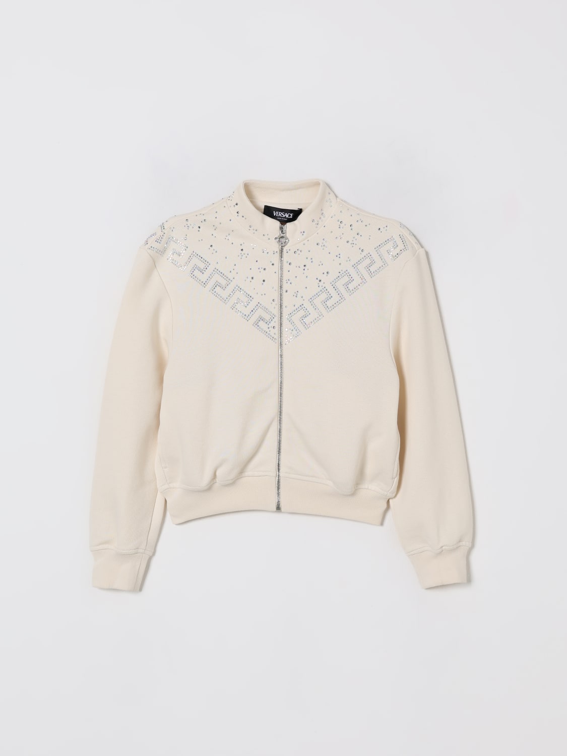 VERSACE SWEATER: Sweater kids Versace, Ivory - Img 1