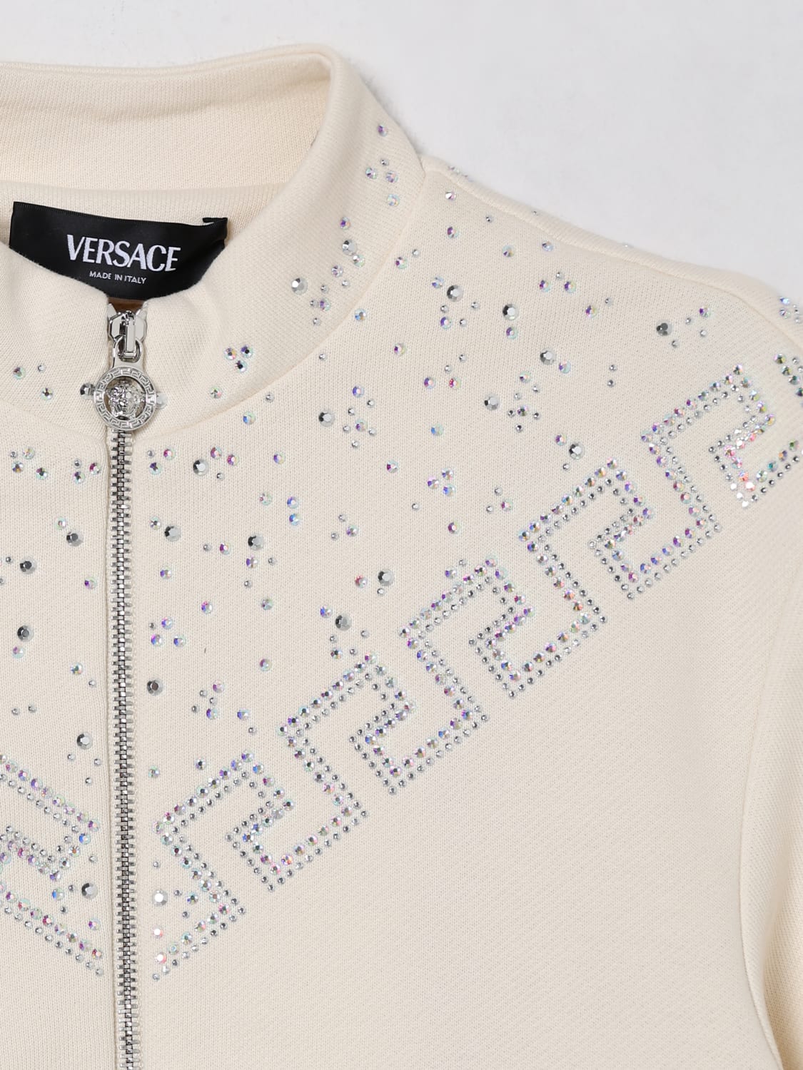 VERSACE SWEATER: Sweater kids Versace, Ivory - Img 3