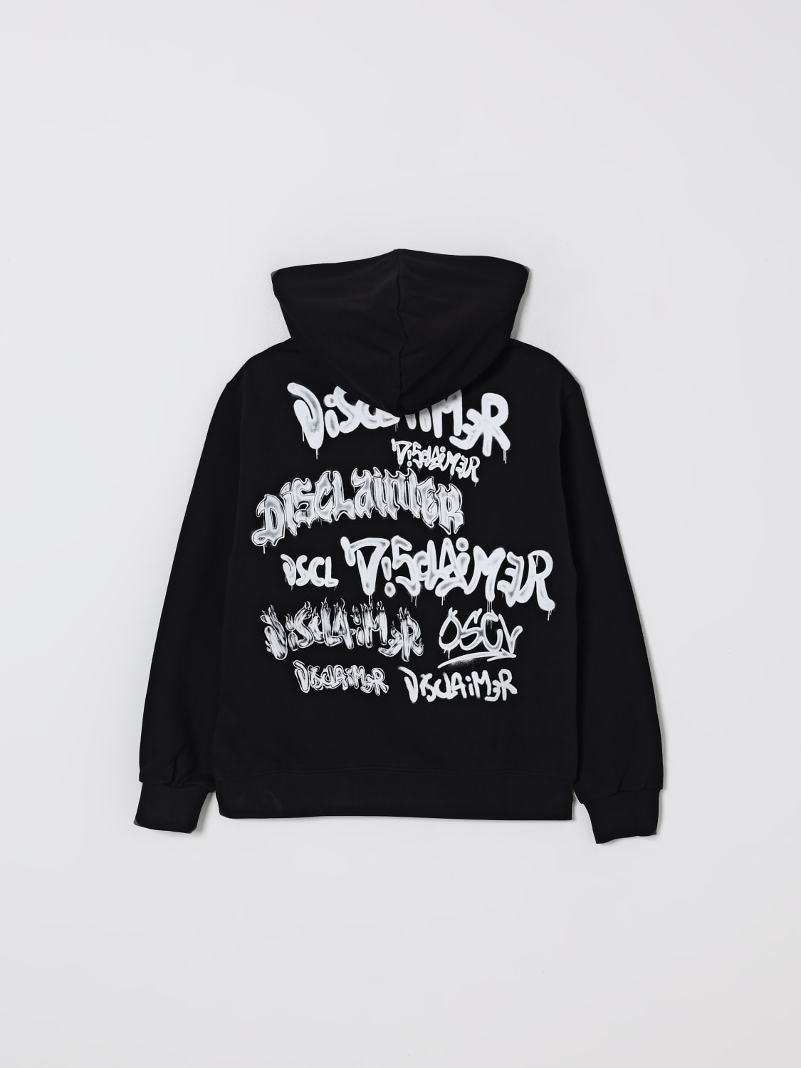 DISCLAIMER PULLOVER: Pullover kinder Disclaimer, Schwarz - Img 2