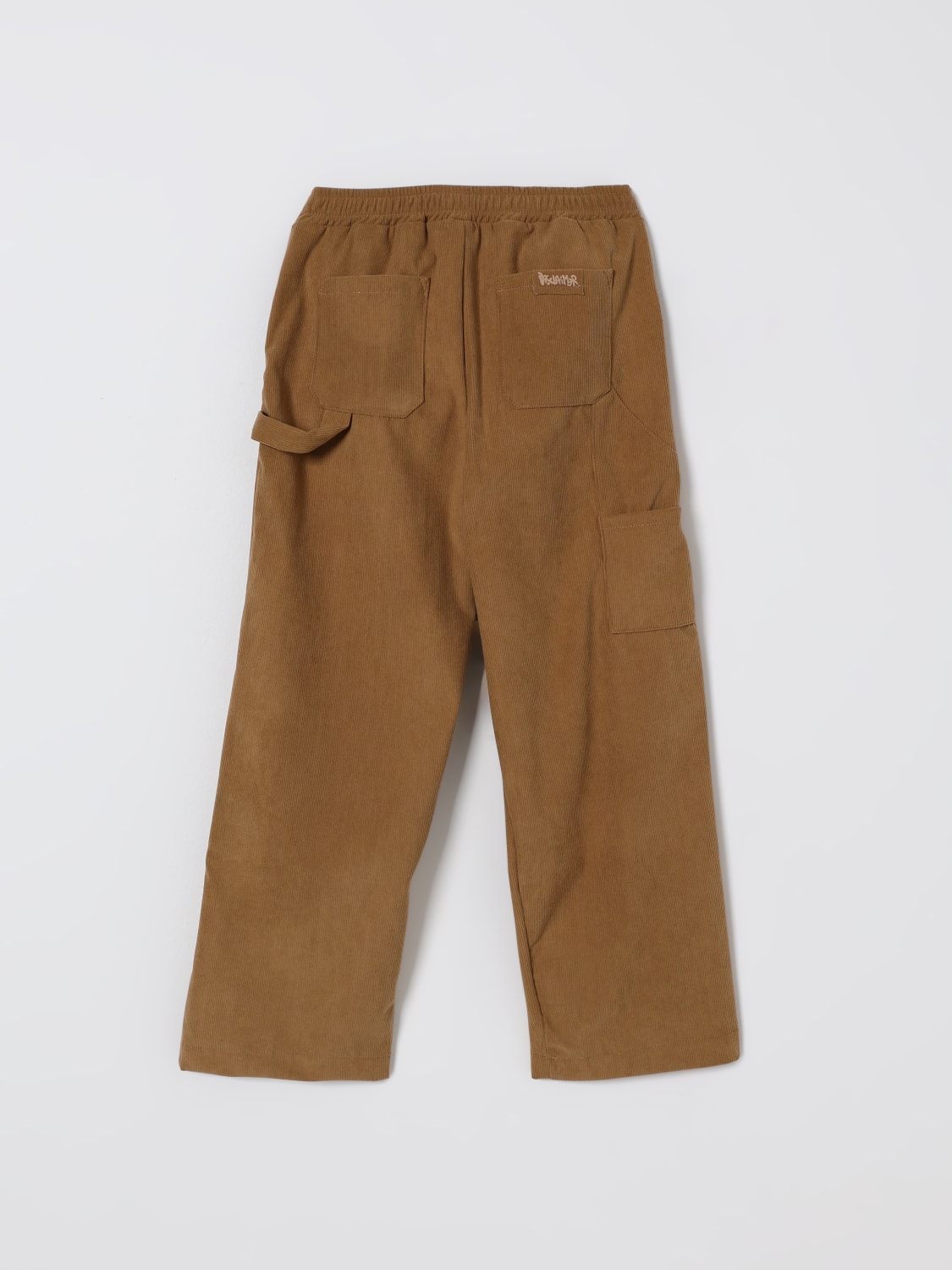 DISCLAIMER PANTALON: Pantalon enfant Disclaimer, Marron - Img 2