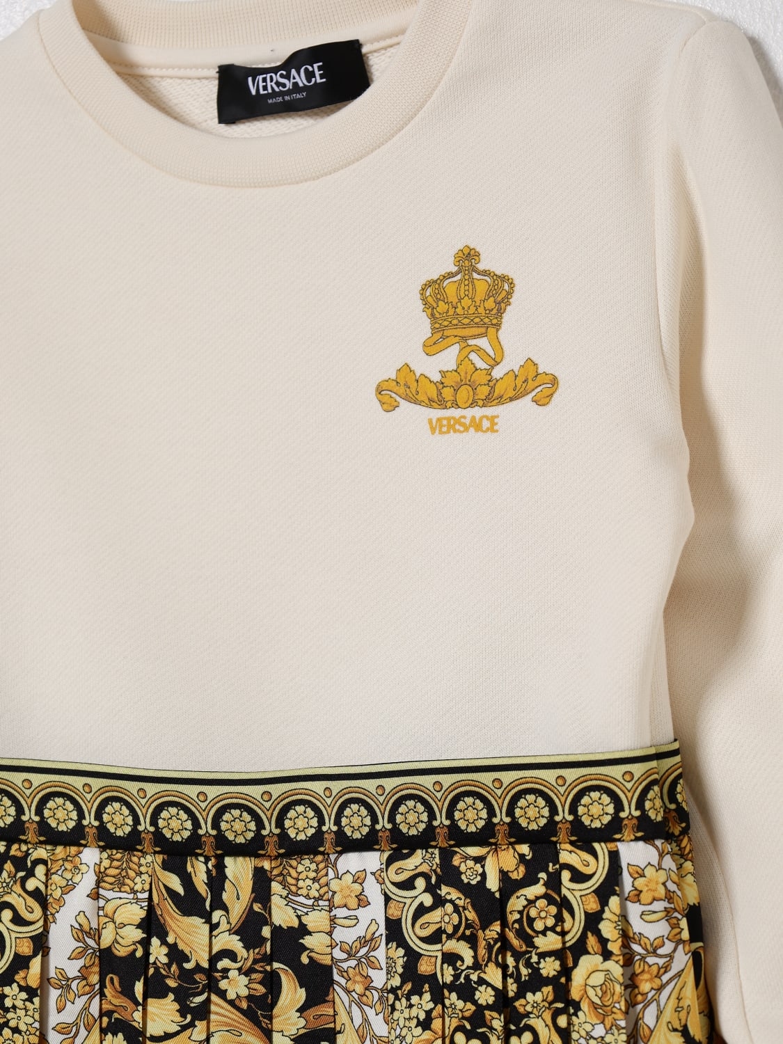 VERSACE ROMPER: Romper kids Versace, White - Img 3