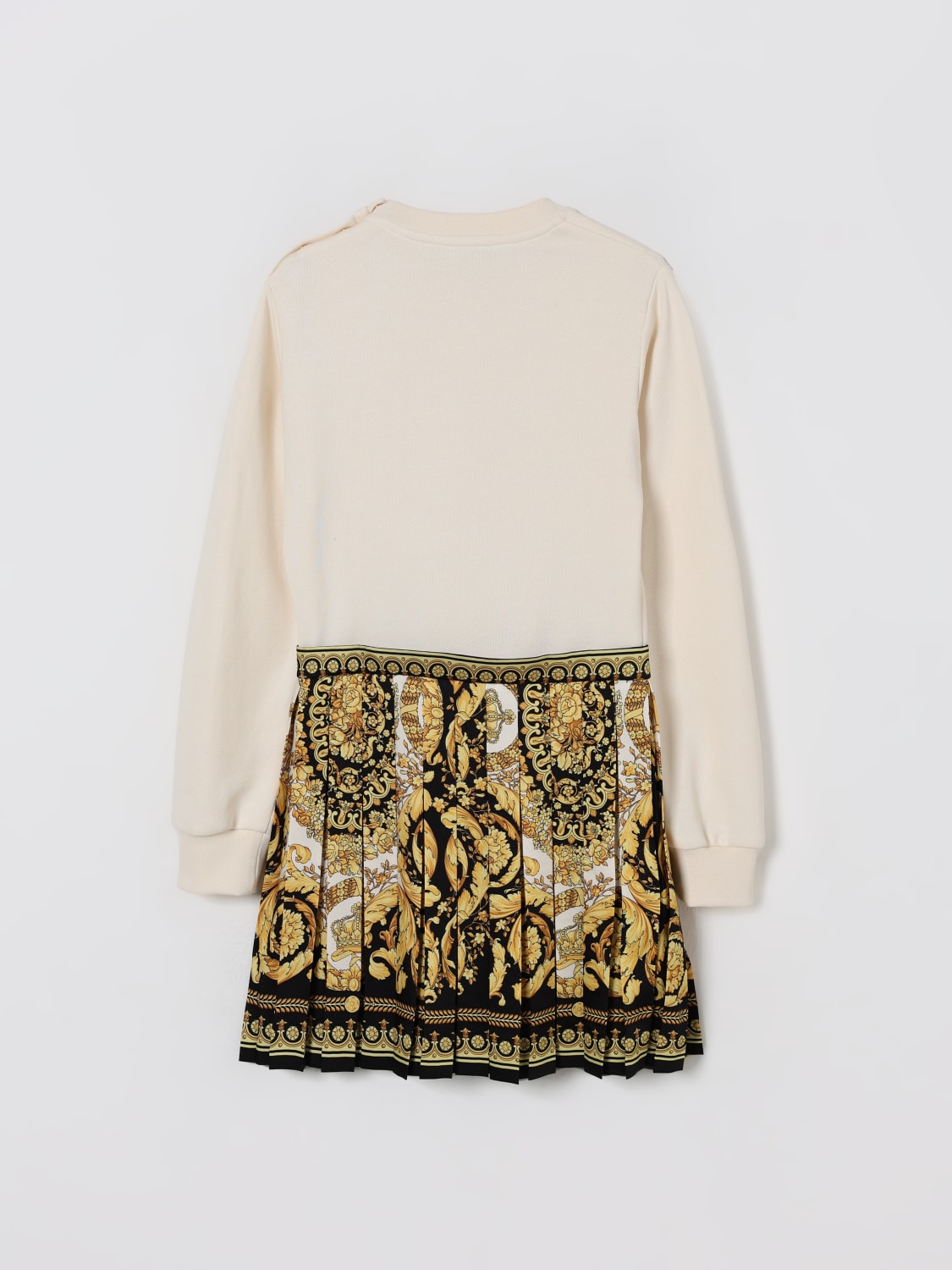 VERSACE DRESS: Dress kids Versace, White - Img 2