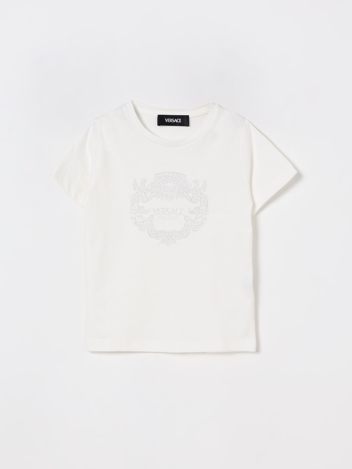 VERSACE T-SHIRT: T-shirt kinder Versace, Weiß - Img 1
