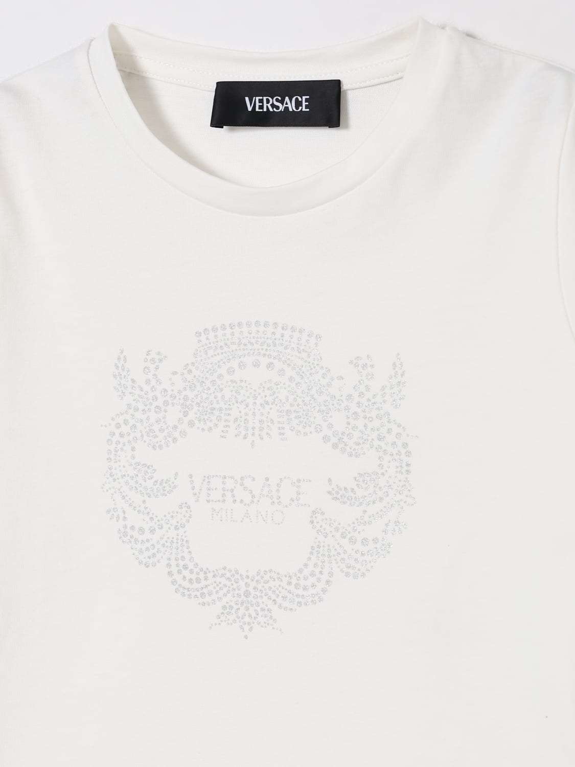 VERSACE T-SHIRT: T-shirt kinder Versace, Weiß - Img 3