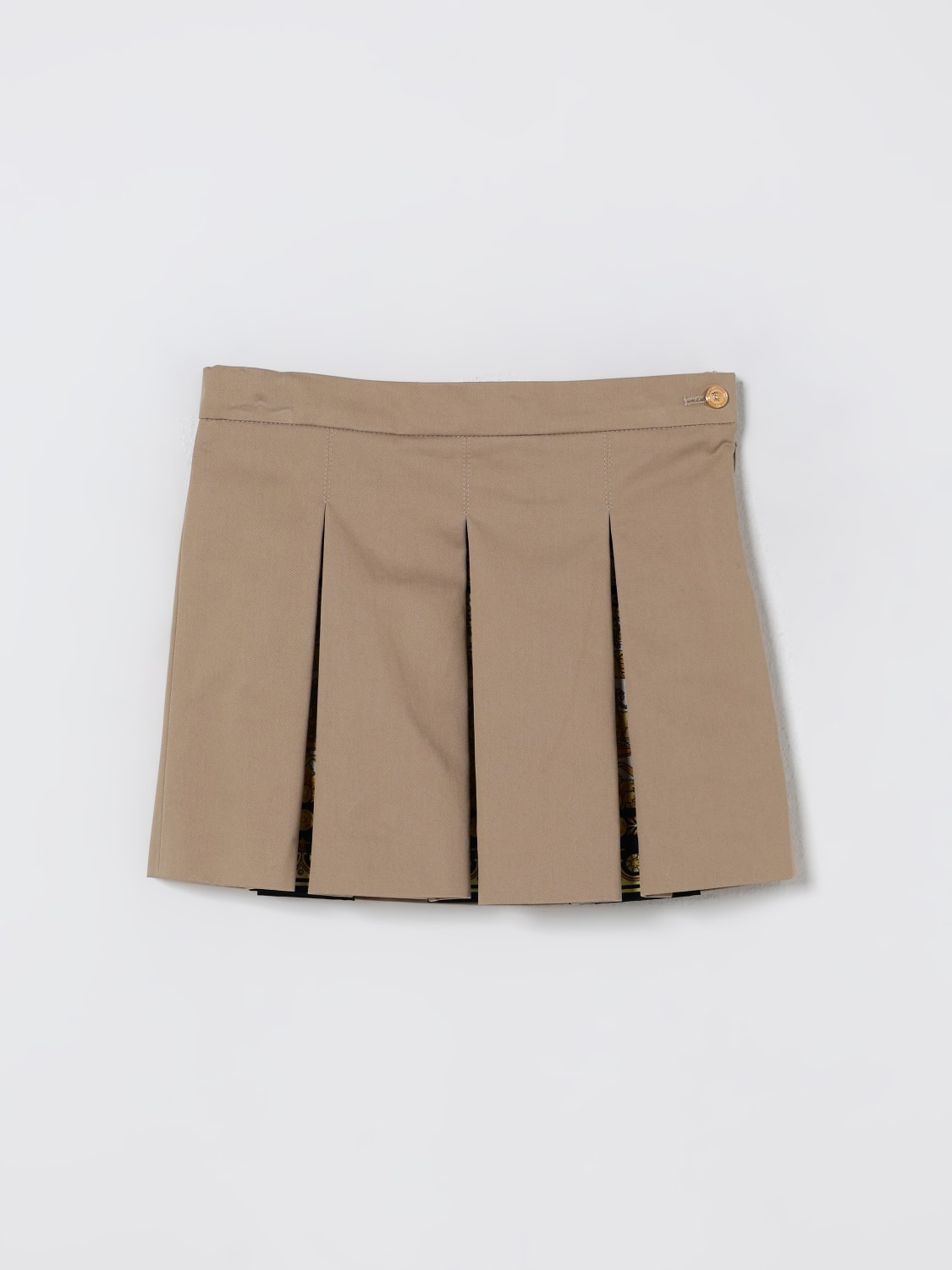 VERSACE 半身裙: 半身裙 儿童 Versace, 沙色 - Img 1