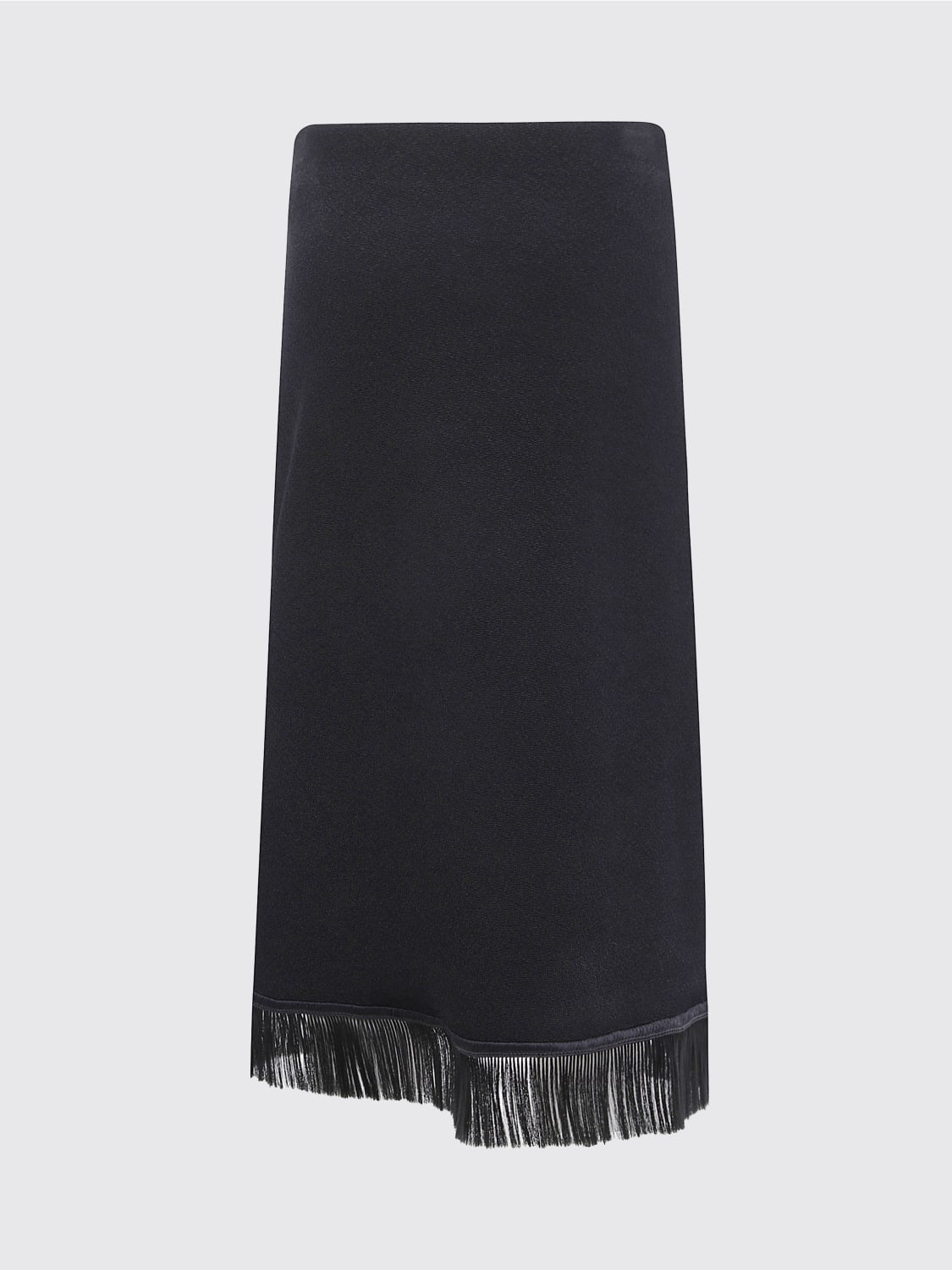 JIL SANDER GONNA: Gonna midi Jil Sander in misto viscosa , Nero - Img 2