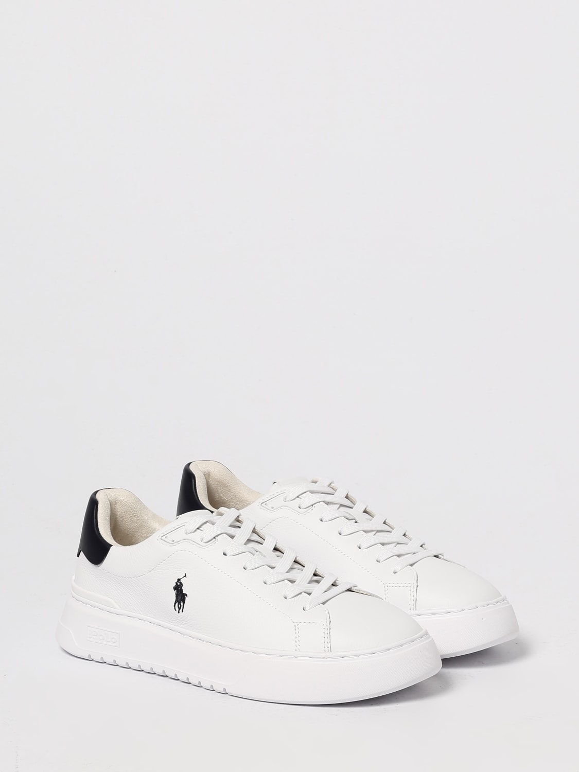 LAUREN RALPH LAUREN SNEAKERS: Sneakers men Lauren Ralph Lauren, White - Img 2