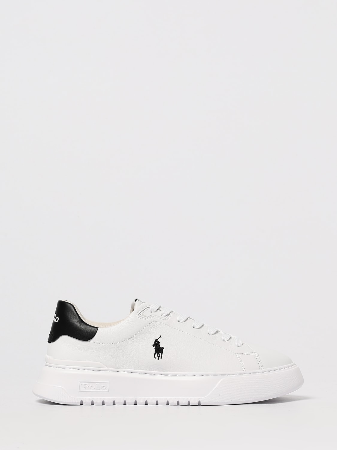 LAUREN RALPH LAUREN SNEAKERS: Sneakers men Lauren Ralph Lauren, White 1 - Img 1