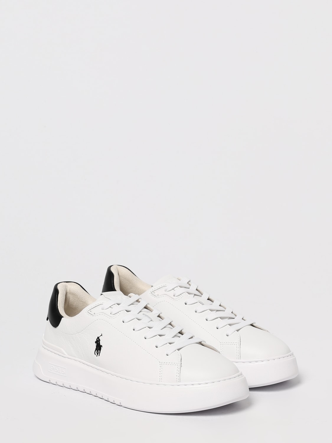 LAUREN RALPH LAUREN SNEAKERS: Sneakers men Lauren Ralph Lauren, White 1 - Img 2