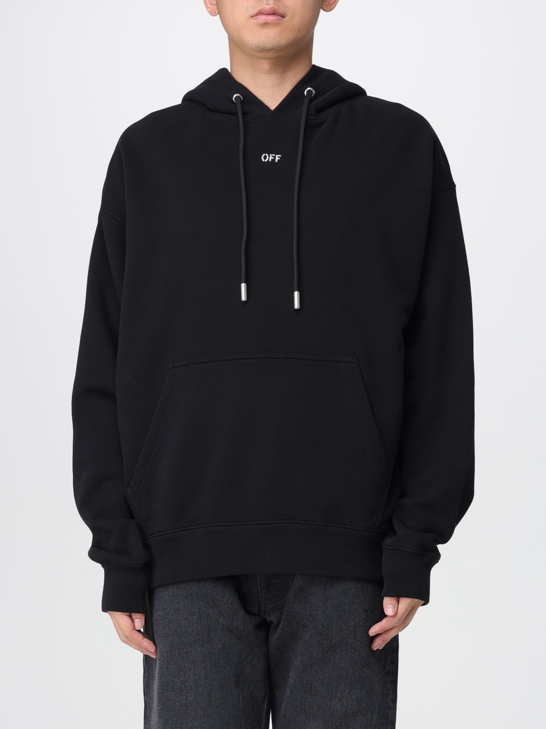 OFF-WHITE SWEATSHIRT: Sweatshirt men Off-white, Black - Img 1