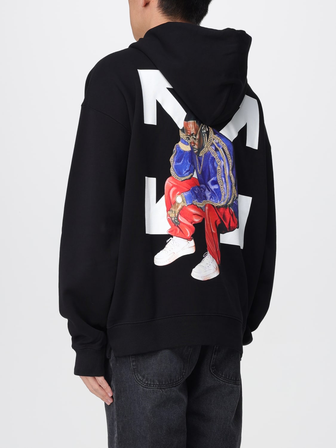 OFF-WHITE SWEATSHIRT: Sweatshirt men Off-white, Black - Img 2