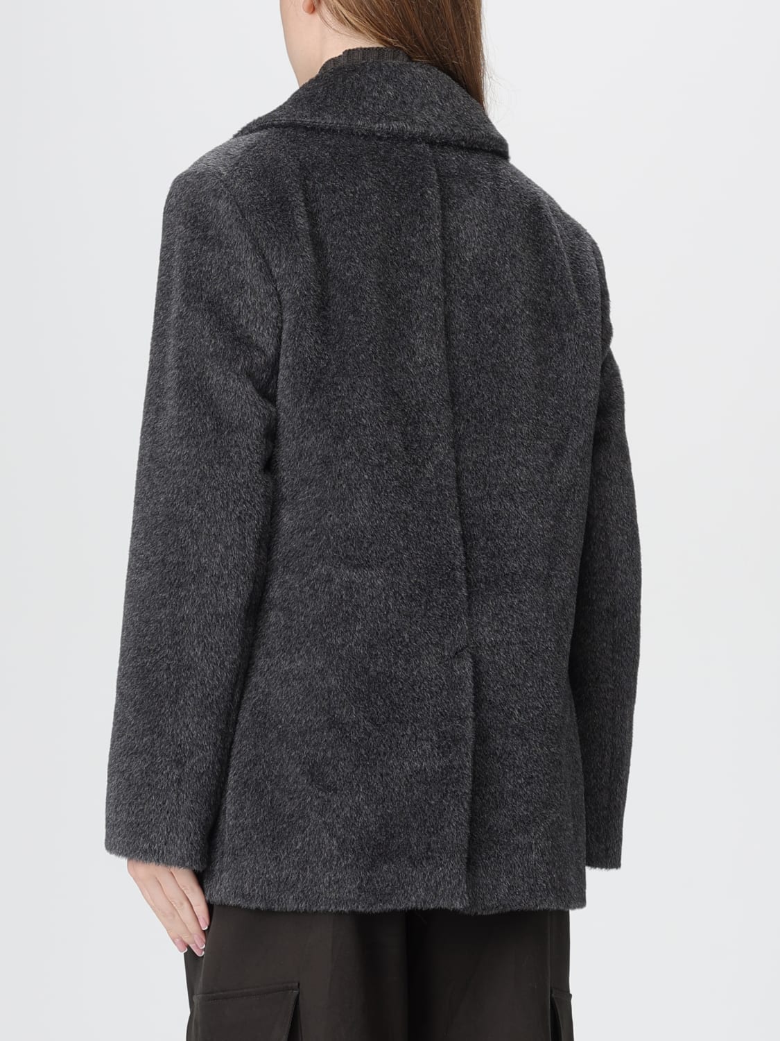 'S MAX MARA MANTEL: Jacke damen 's Max Mara, Grau - Img 3