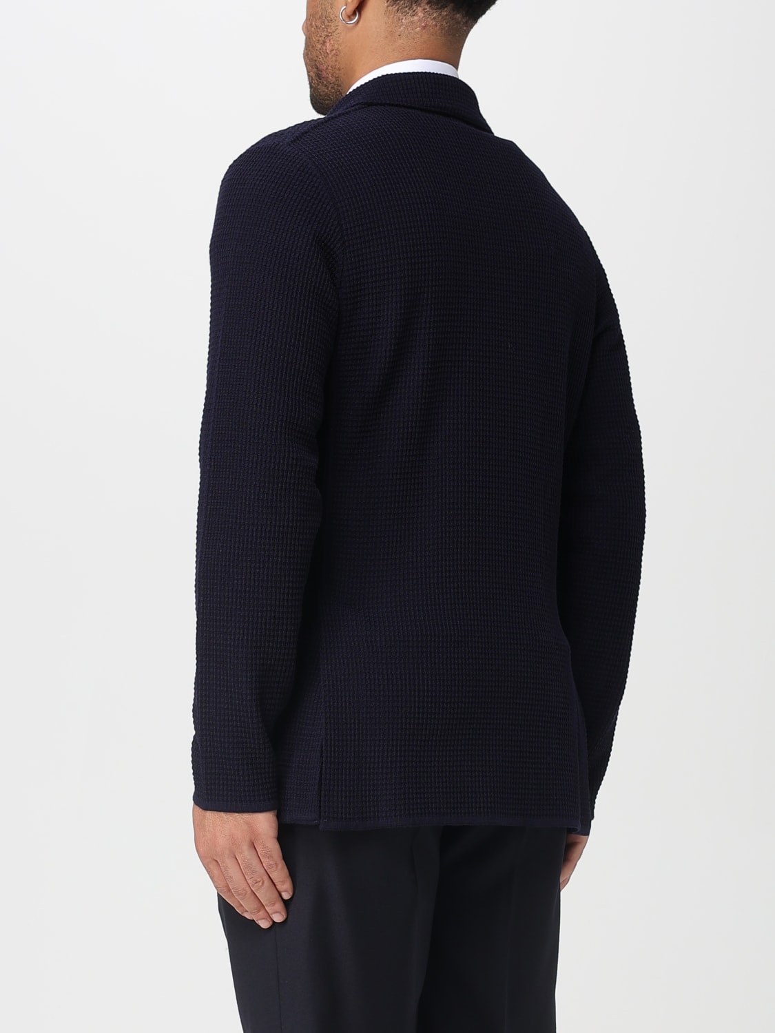 LARDINI JACKET: Jacket men Lardini, Navy - Img 2