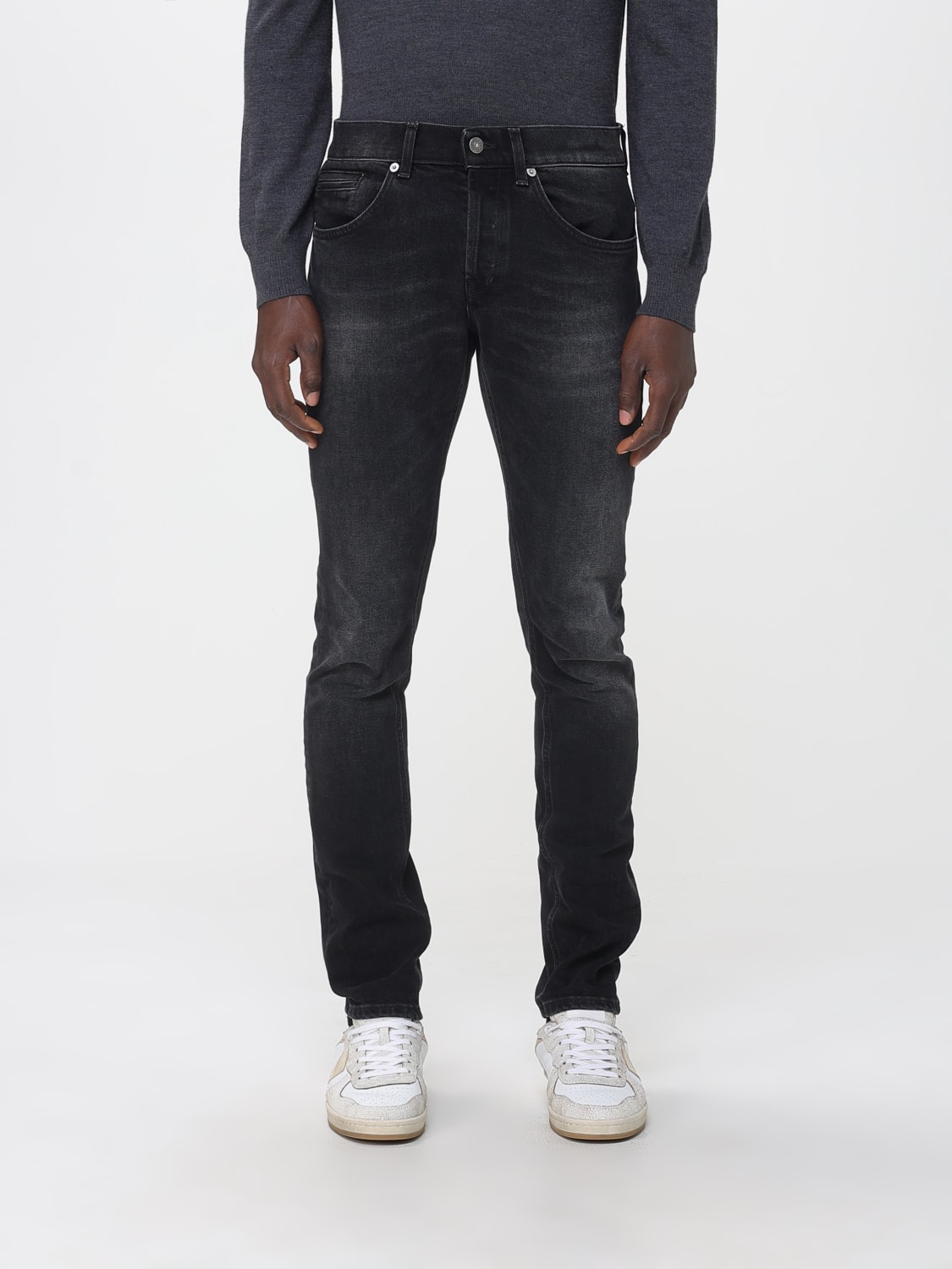 DONDUP JEANS: Hose herren Dondup, Schwarz - Img 1