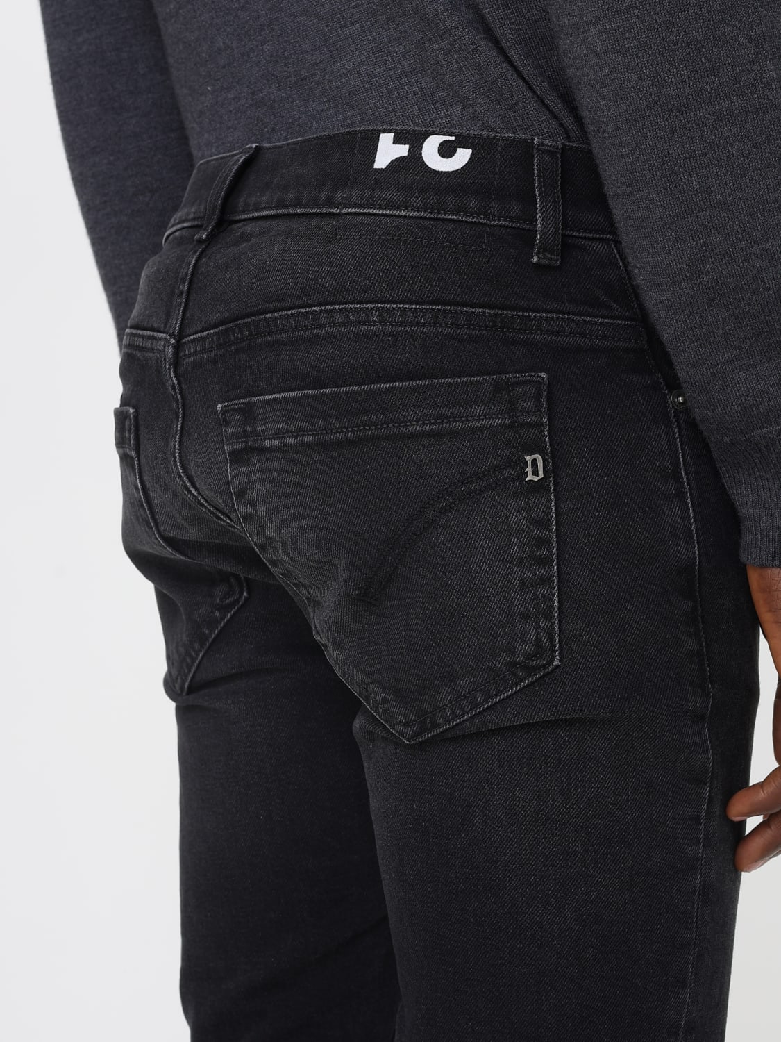 DONDUP JEANS: Hose herren Dondup, Schwarz - Img 3