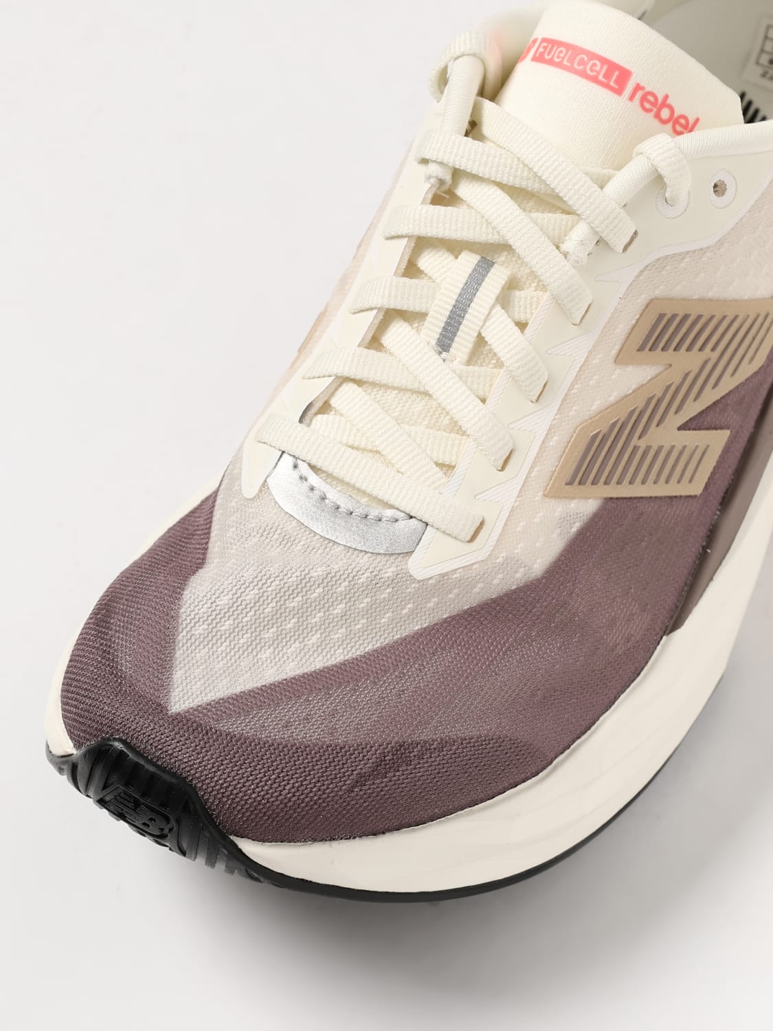 NEW BALANCE BASKETS: Baskets femme New Balance, Beige - Img 4