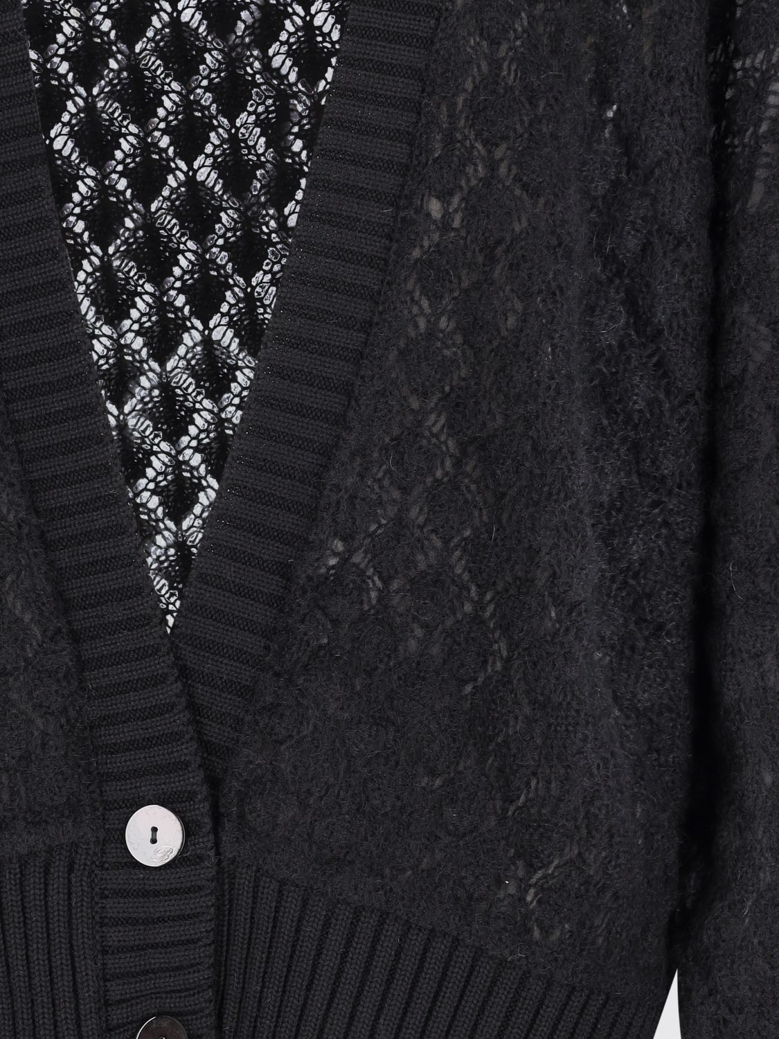 BLUMARINE PULL: Cardigan femme Blumarine, Noir - Img 3