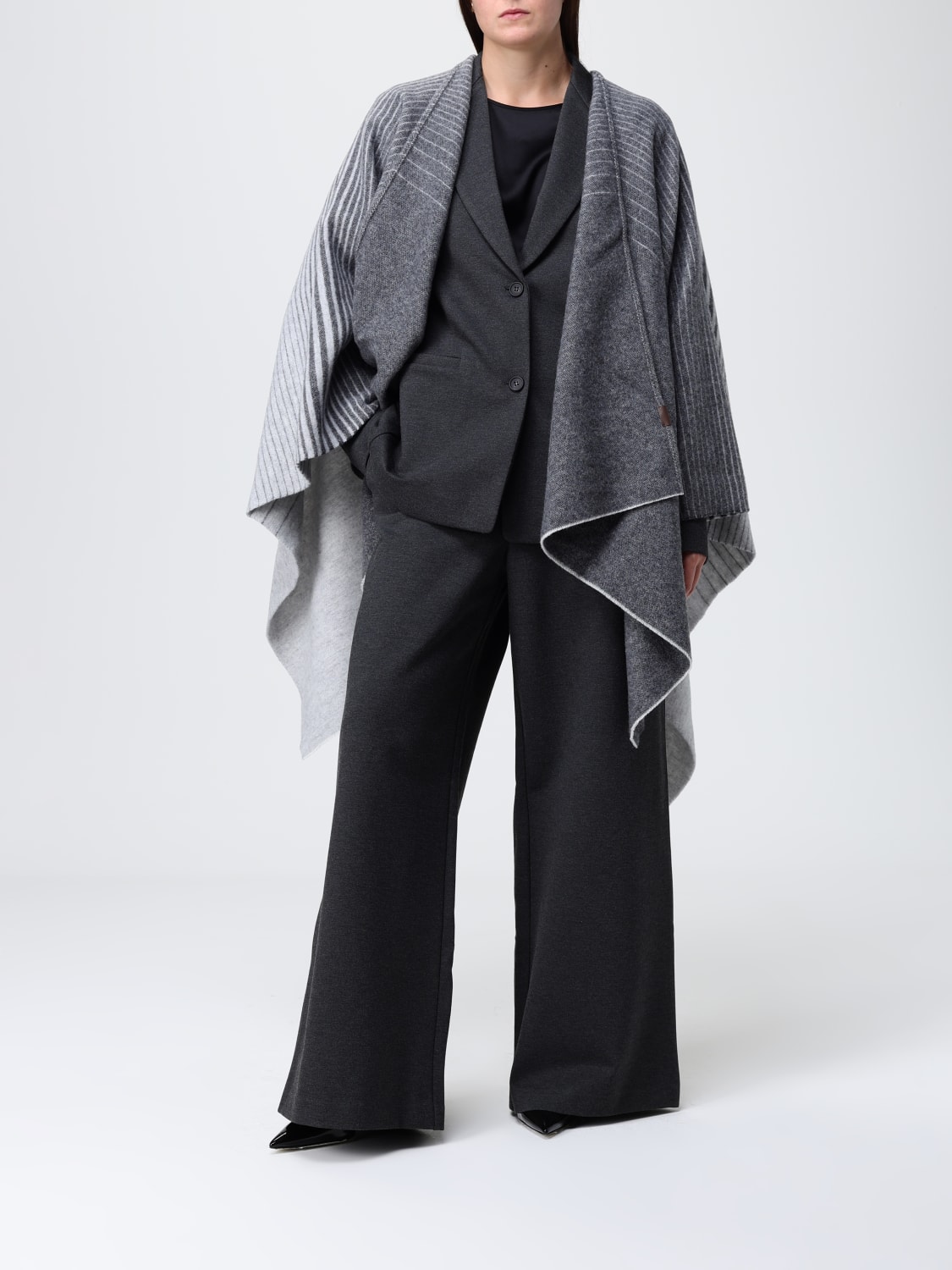 MM MAX MARA JACKE: Jacke damen Mm Max Mara, Grau - Img 2