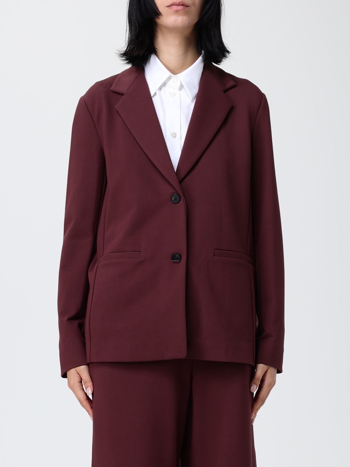 MM MAX MARA VESTE: Veste femme Mm Max Mara, Bordeaux - Img 1