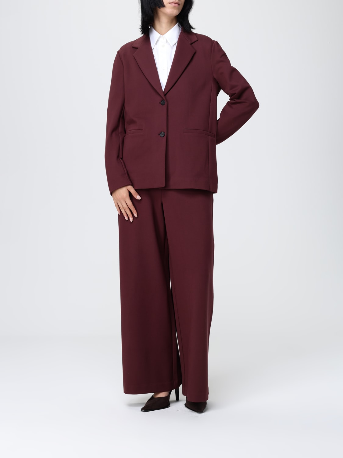 MM MAX MARA VESTE: Veste femme Mm Max Mara, Bordeaux - Img 2