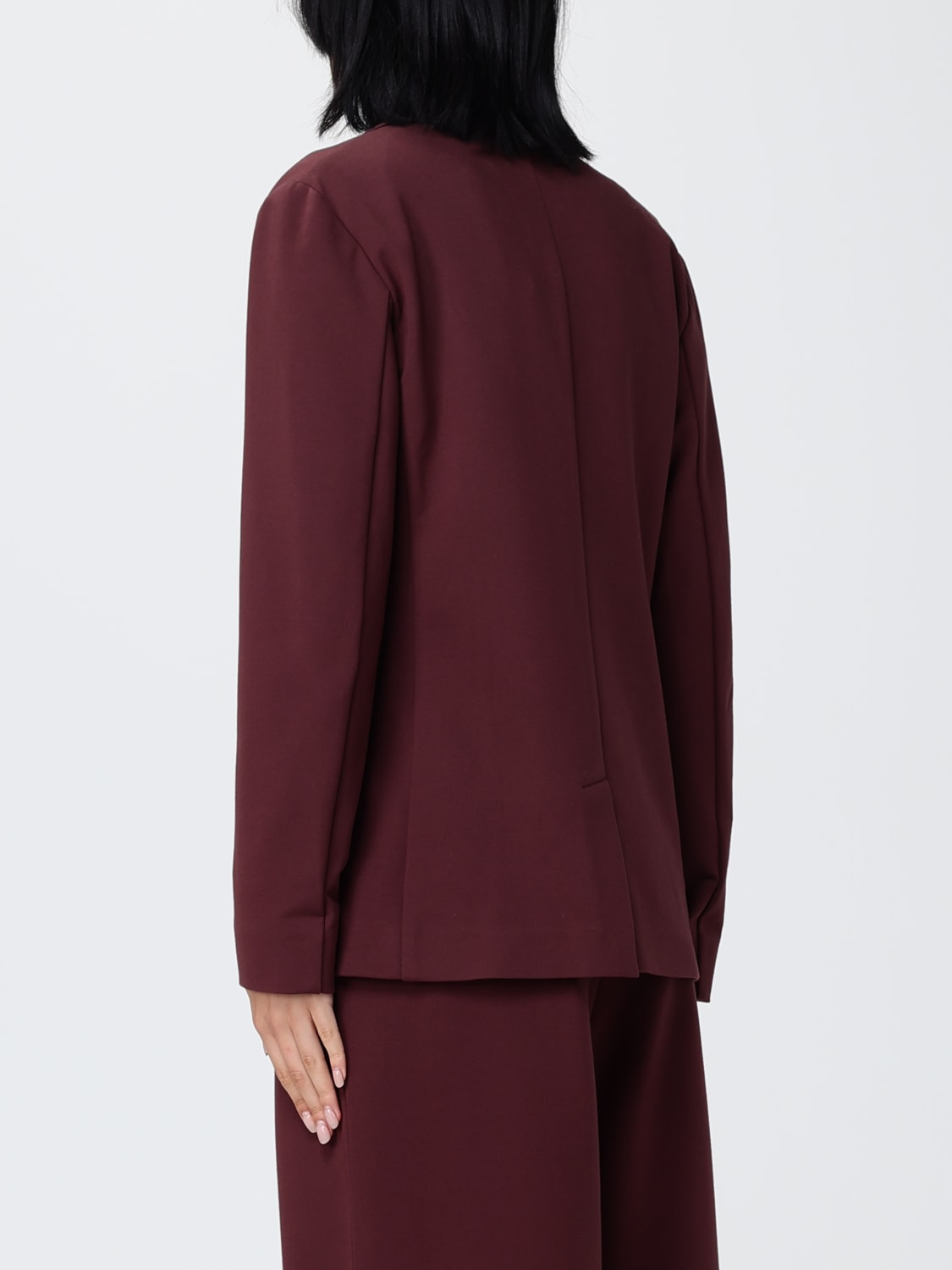 MM MAX MARA VESTE: Veste femme Mm Max Mara, Bordeaux - Img 3