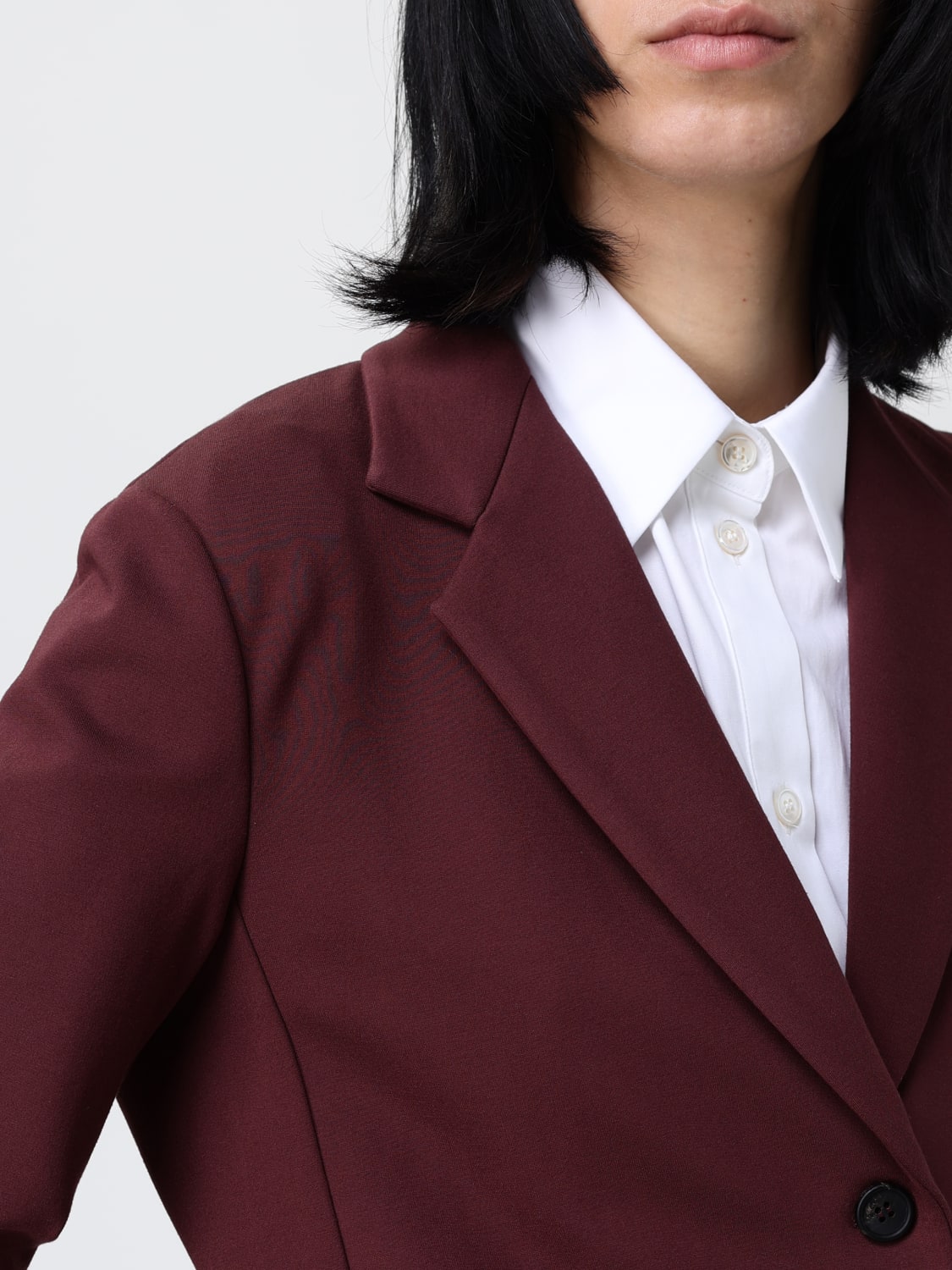 MM MAX MARA VESTE: Veste femme Mm Max Mara, Bordeaux - Img 5