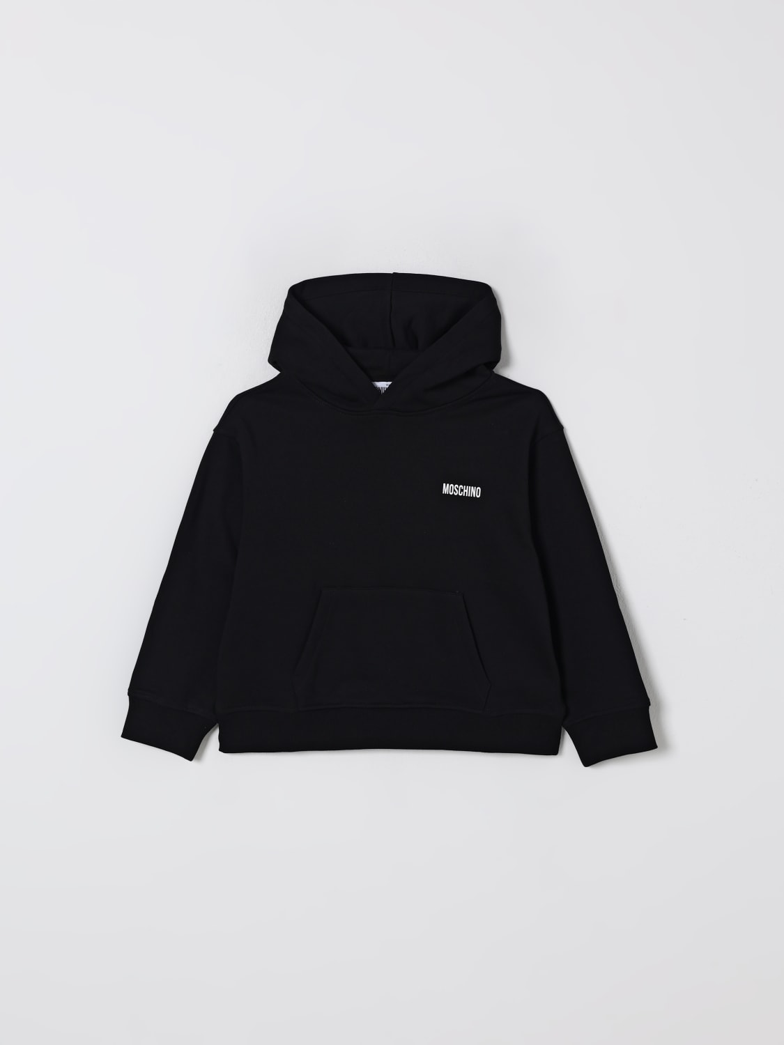 MOSCHINO SWEATER: Sweater kids Moschino, Black - Img 1