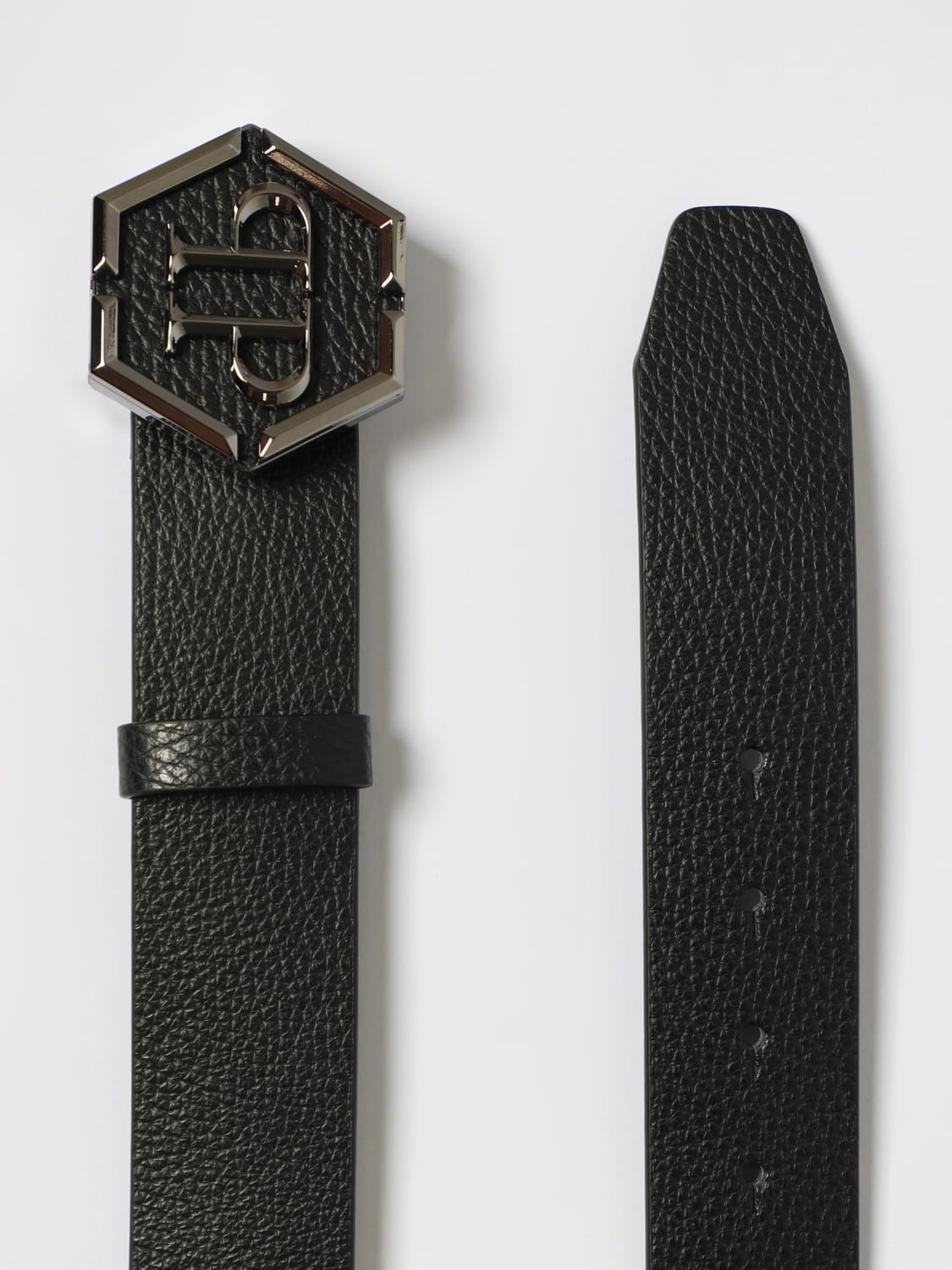 PHILIPP PLEIN BELT: Belt men Philipp Plein, Black - Img 2