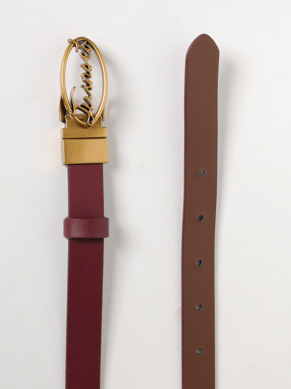 TWINSET 벨트: 벨트 여성 Twinset, 와인 - Img 4