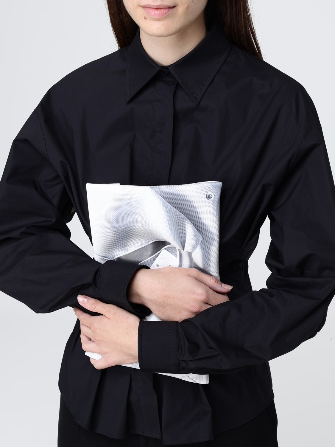 MM6 MAISON MARGIELA CLUTCH: Handbag woman Mm6 Maison Margiela, Black - Img 2