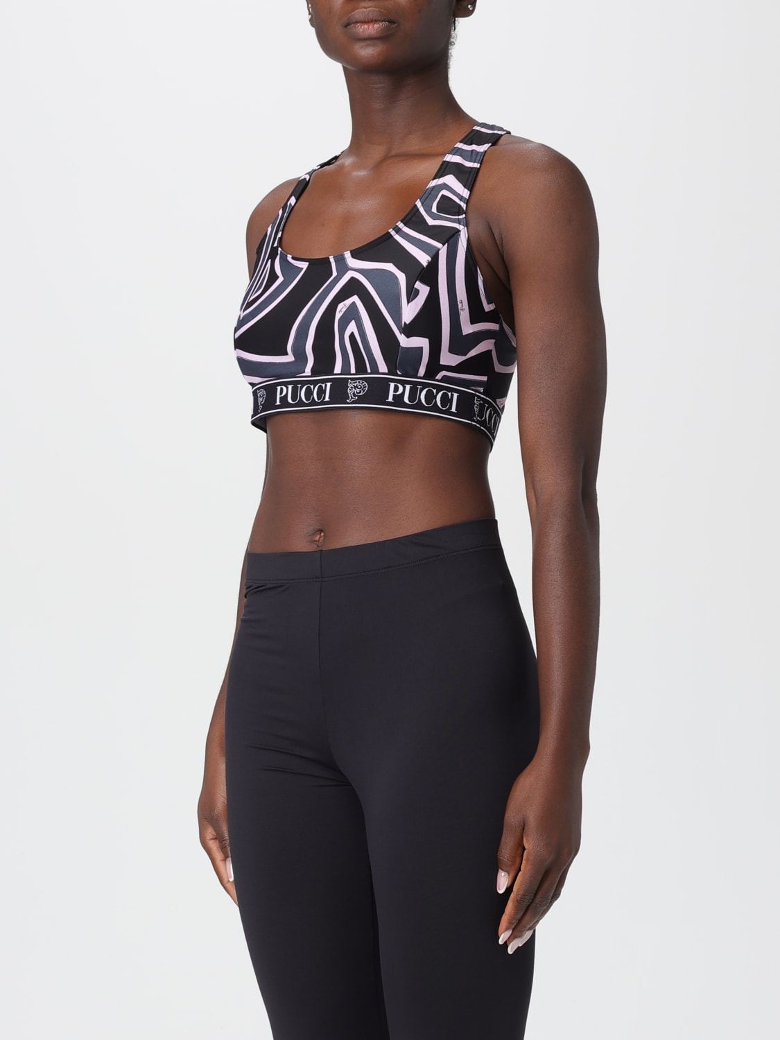 PUCCI TOP: Top woman Pucci, Black - Img 3