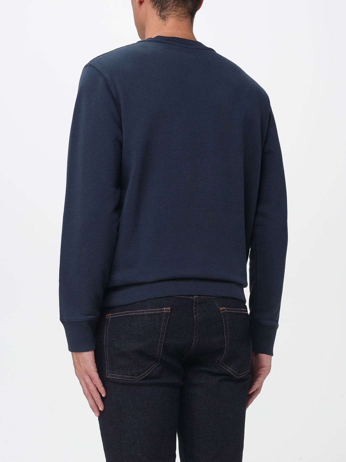 MAISON KITSUNÉ SWEATSHIRT: Pullover herren Maison KitsunÉ, Blau - Img 2