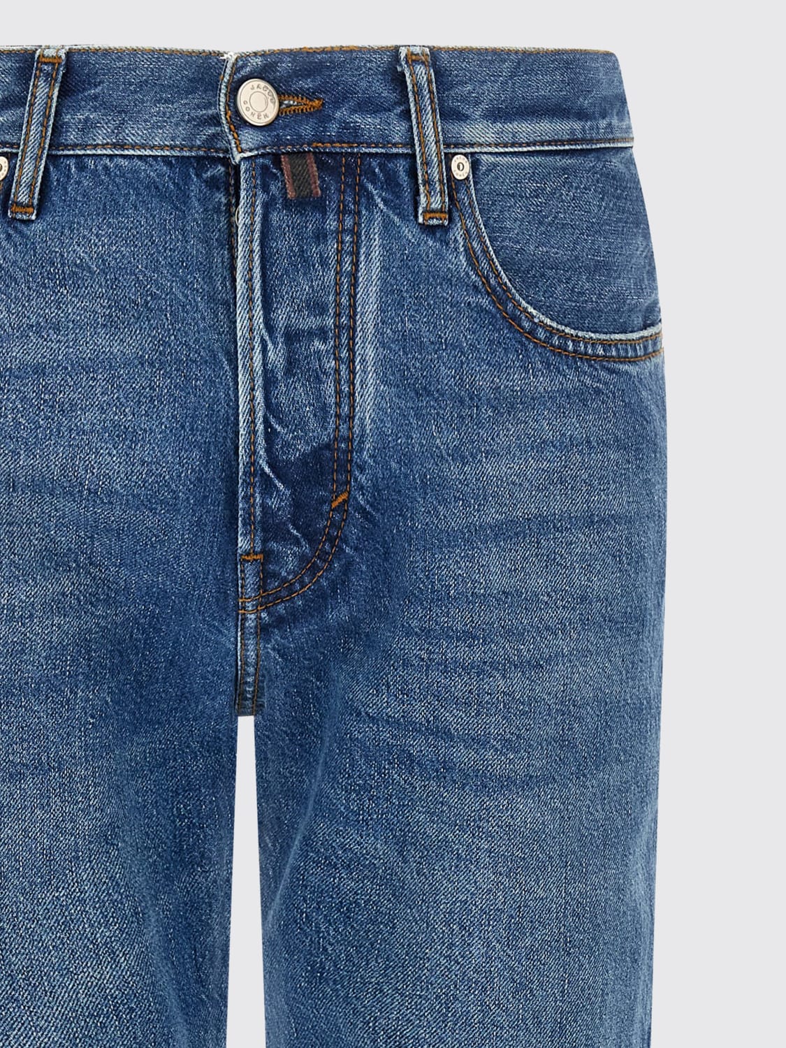 JACOB COHEN ジーンズ: ジーンズ メンズ Jacob Cohen, ブルー - Img 3