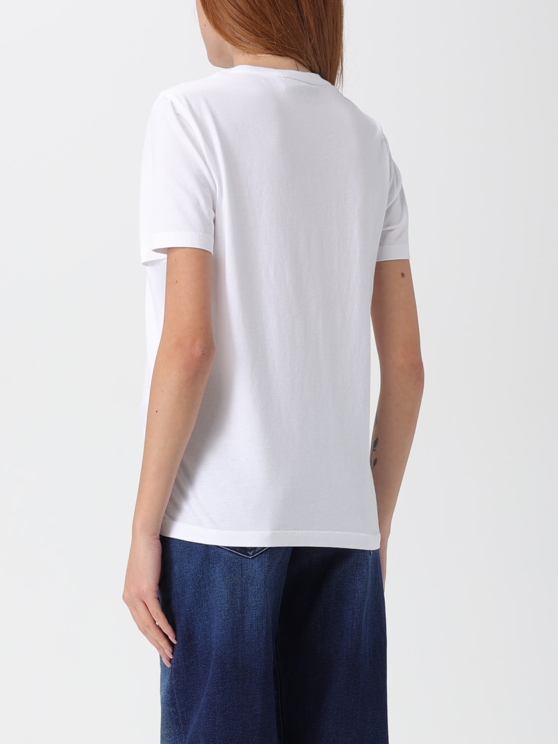 MAISON KITSUNÉ CAMISETA: Camiseta mujer Maison KitsunÉ, Blanco - Img 2