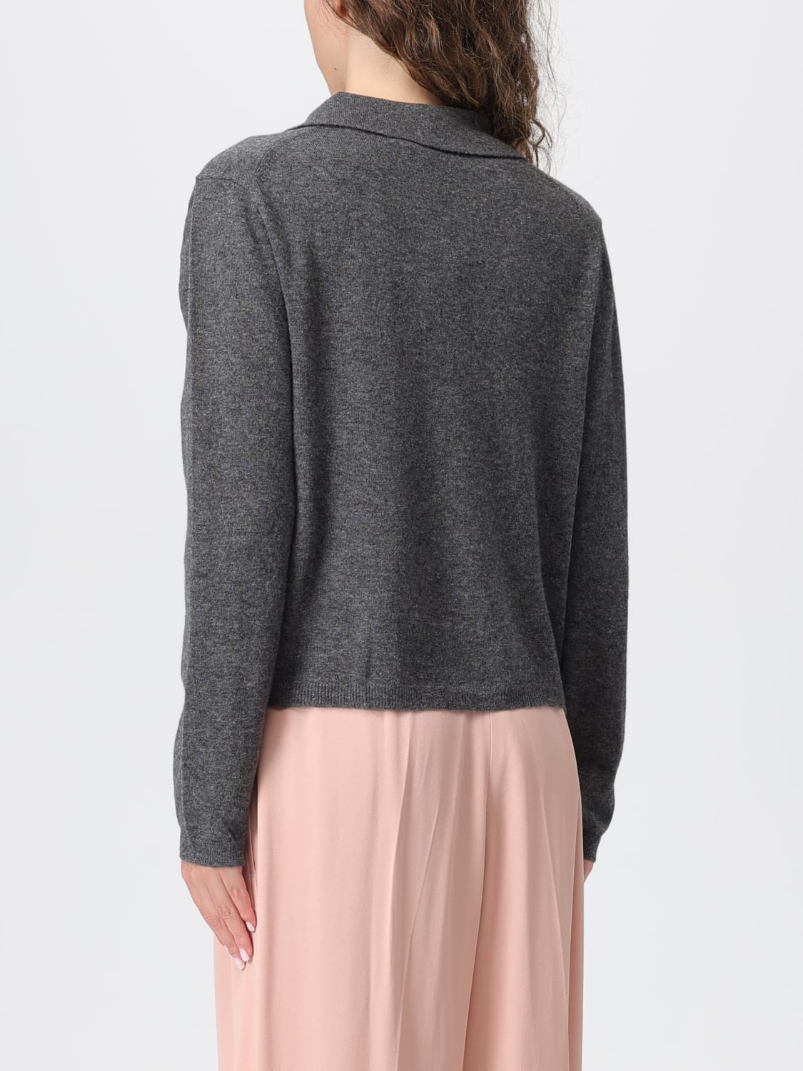 MM MAX MARA POLO: Pull femme Mm Max Mara, Gris - Img 2