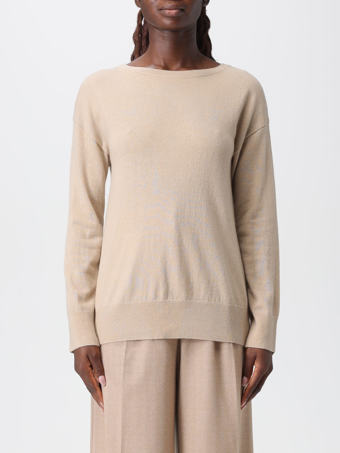 MM MAX MARA SWEATER: Sweater woman Mm Max Mara, Yellow - Img 1