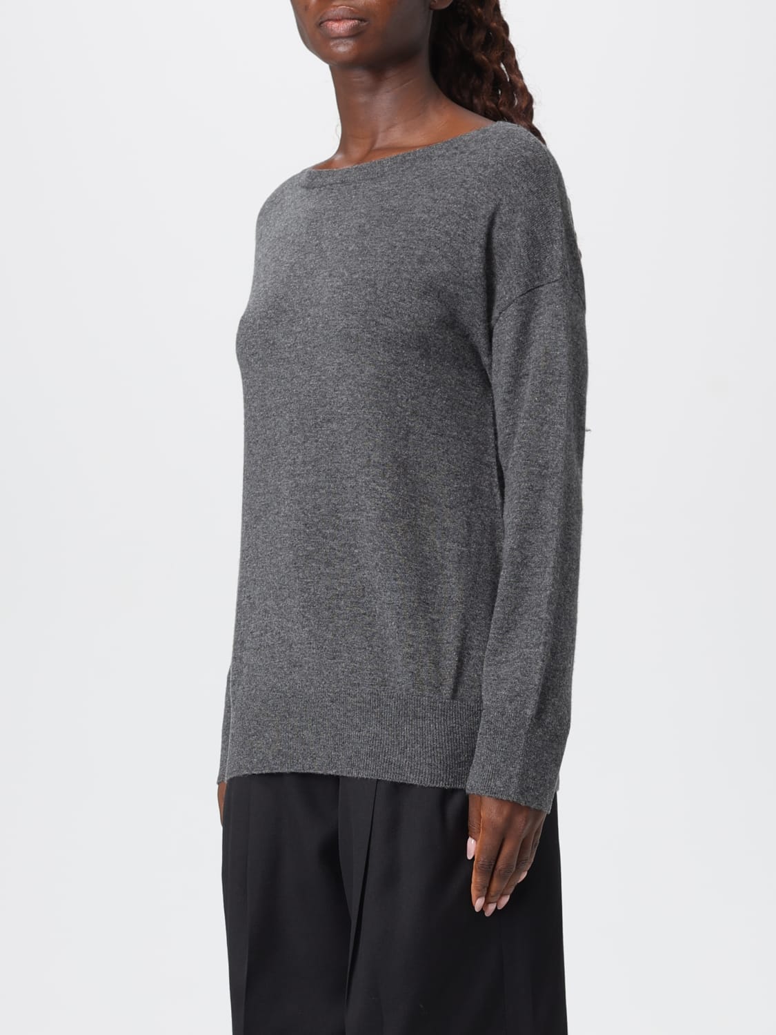 MM MAX MARA SWEATER: Sweater woman Mm Max Mara, Grey - Img 3