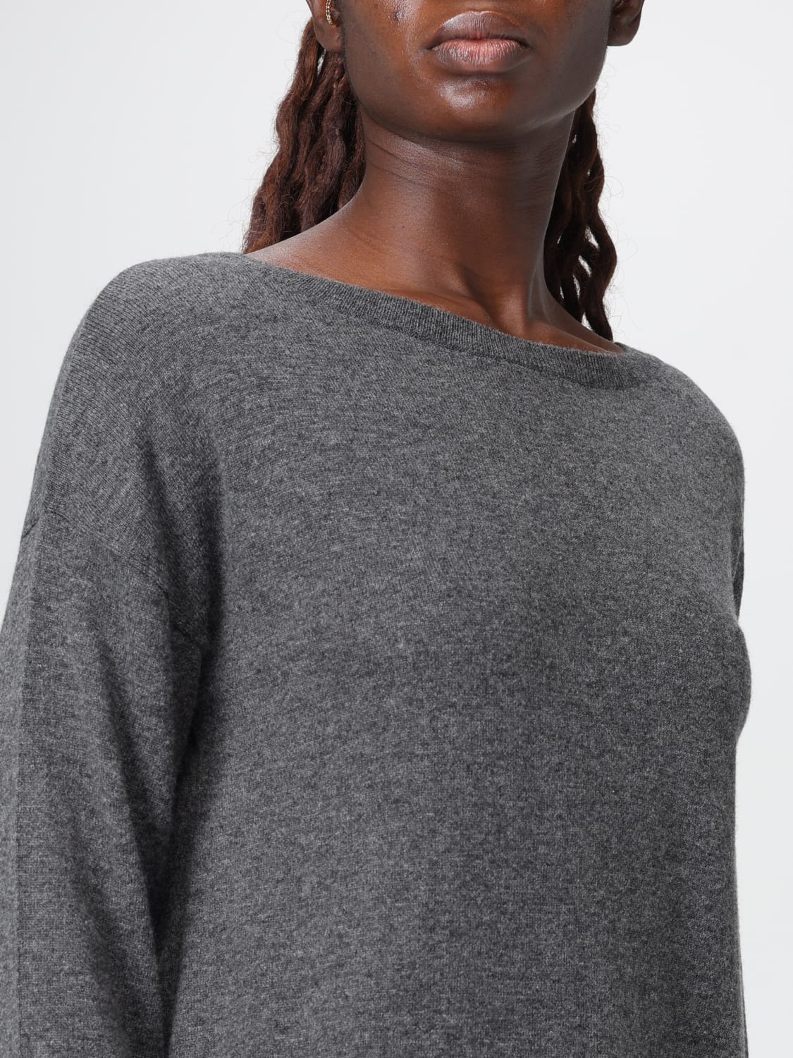 MM MAX MARA SWEATER: Sweater woman Mm Max Mara, Grey - Img 4