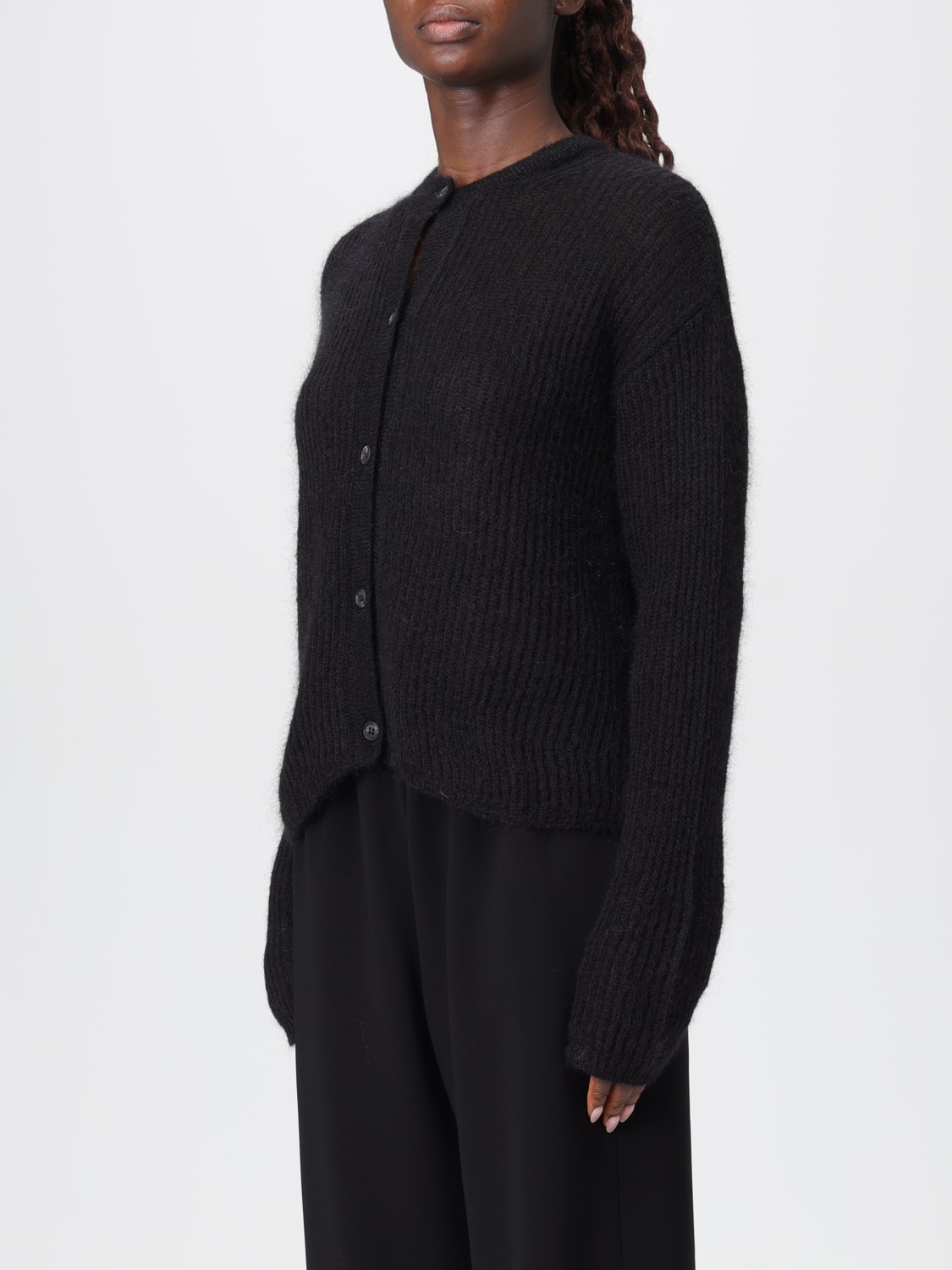 MM MAX MARA PULLOVER: Pullover damen Mm Max Mara, Schwarz - Img 3