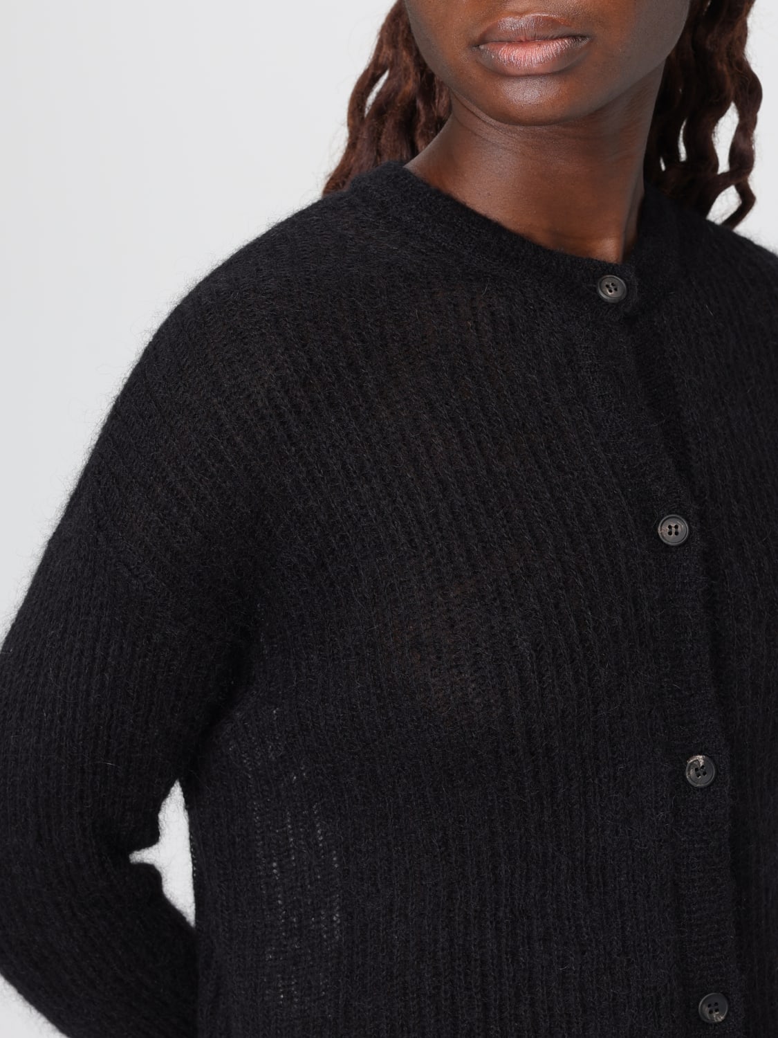 MM MAX MARA PULLOVER: Pullover damen Mm Max Mara, Schwarz - Img 4