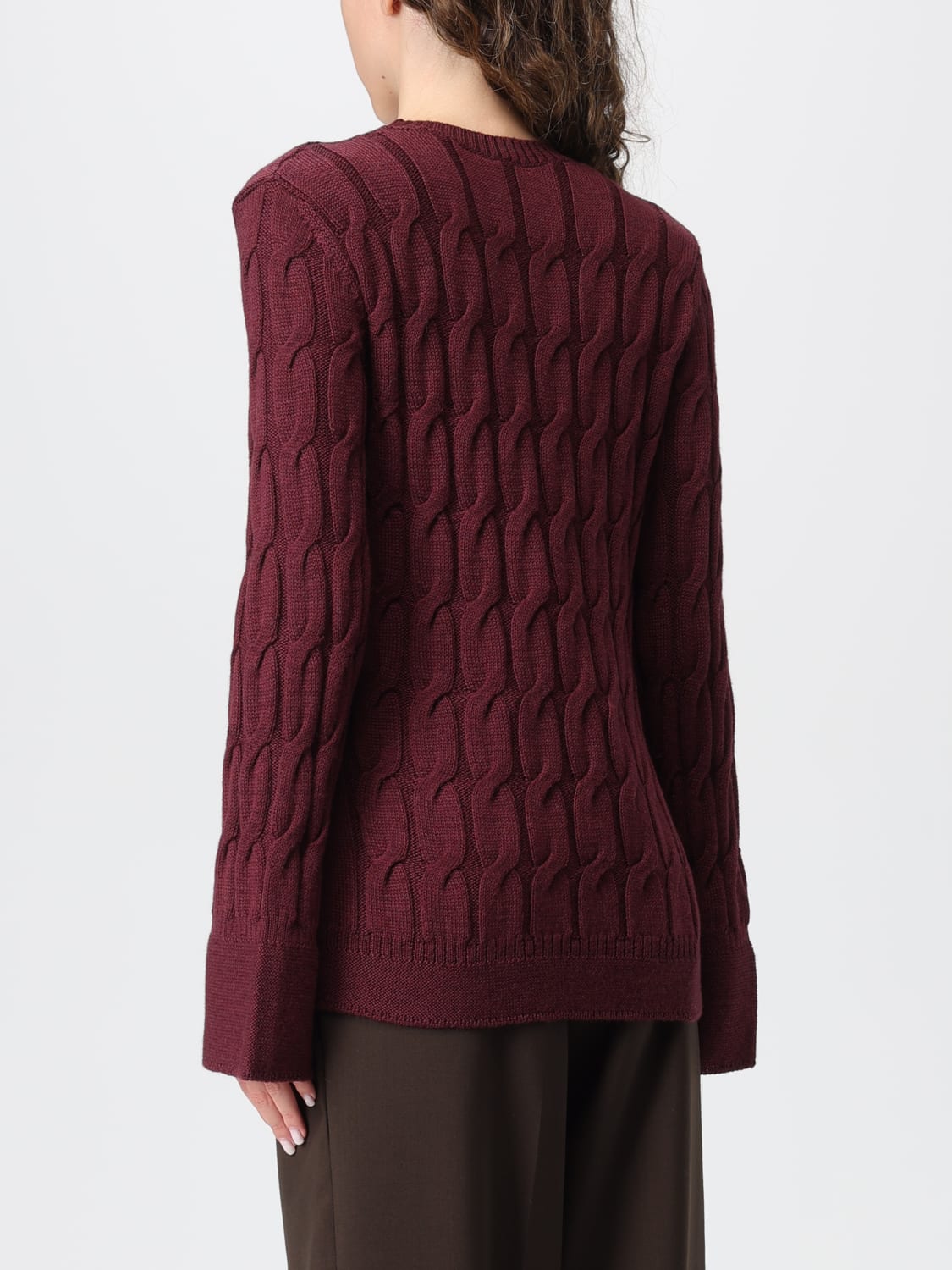 MM MAX MARA PULL: Pull femme Mm Max Mara, Rouge - Img 3
