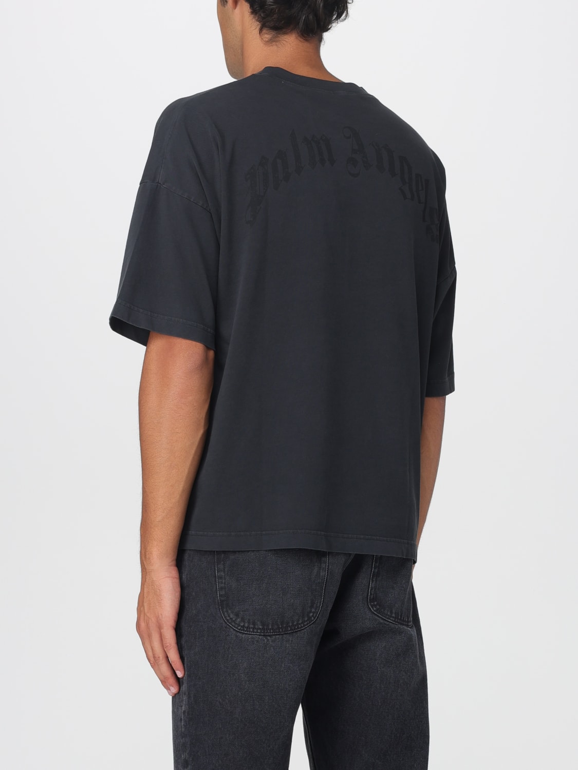 PALM ANGELS T-SHIRT: T-shirt men Palm Angels, Black - Img 3
