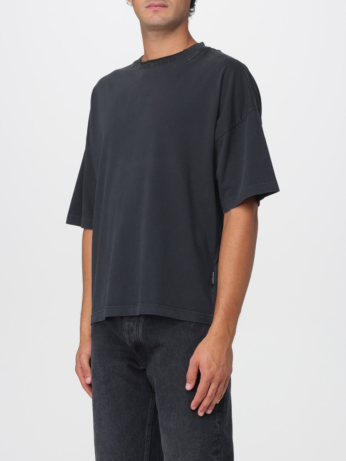 PALM ANGELS T-SHIRT: T-shirt men Palm Angels, Black - Img 4